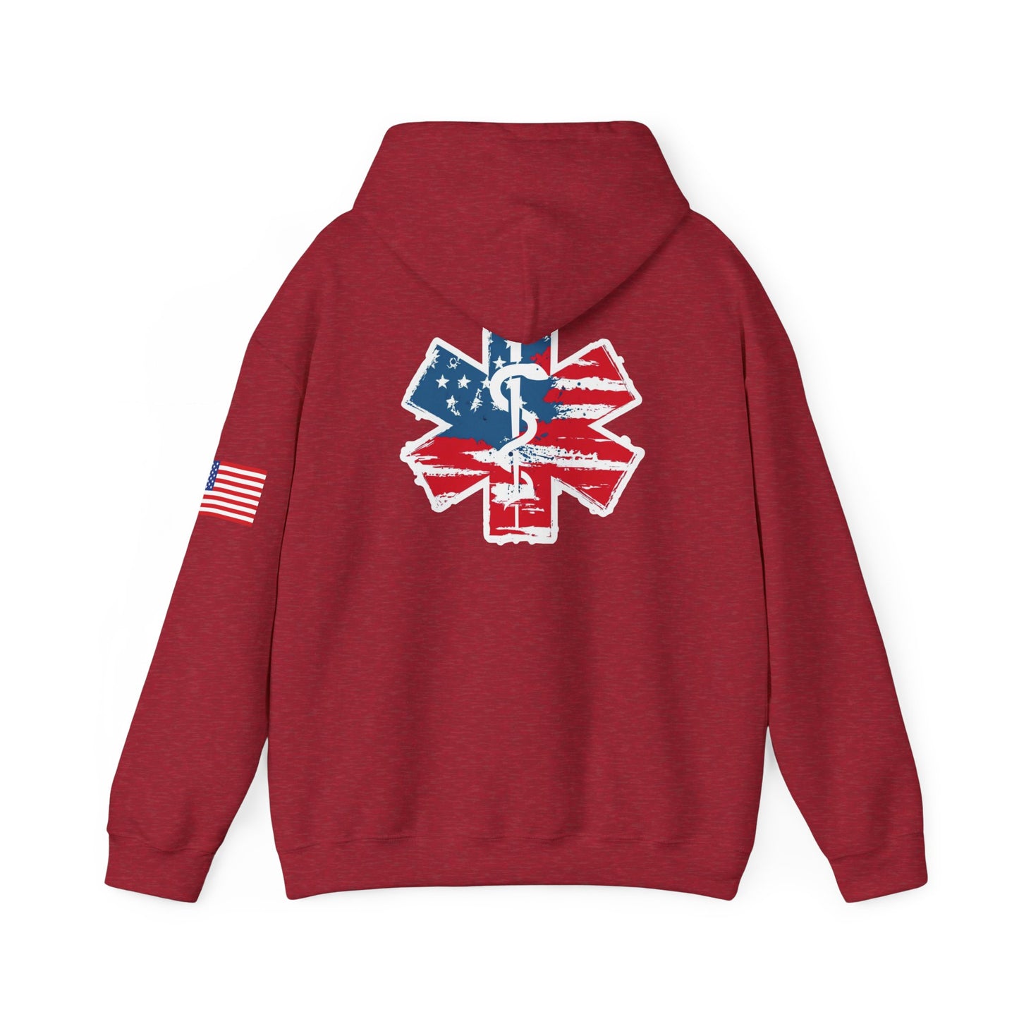 Patriotic RN Hoodie Independence Day gift for nurse Unisex Heavy Blend™ Hooded Sweatshirt