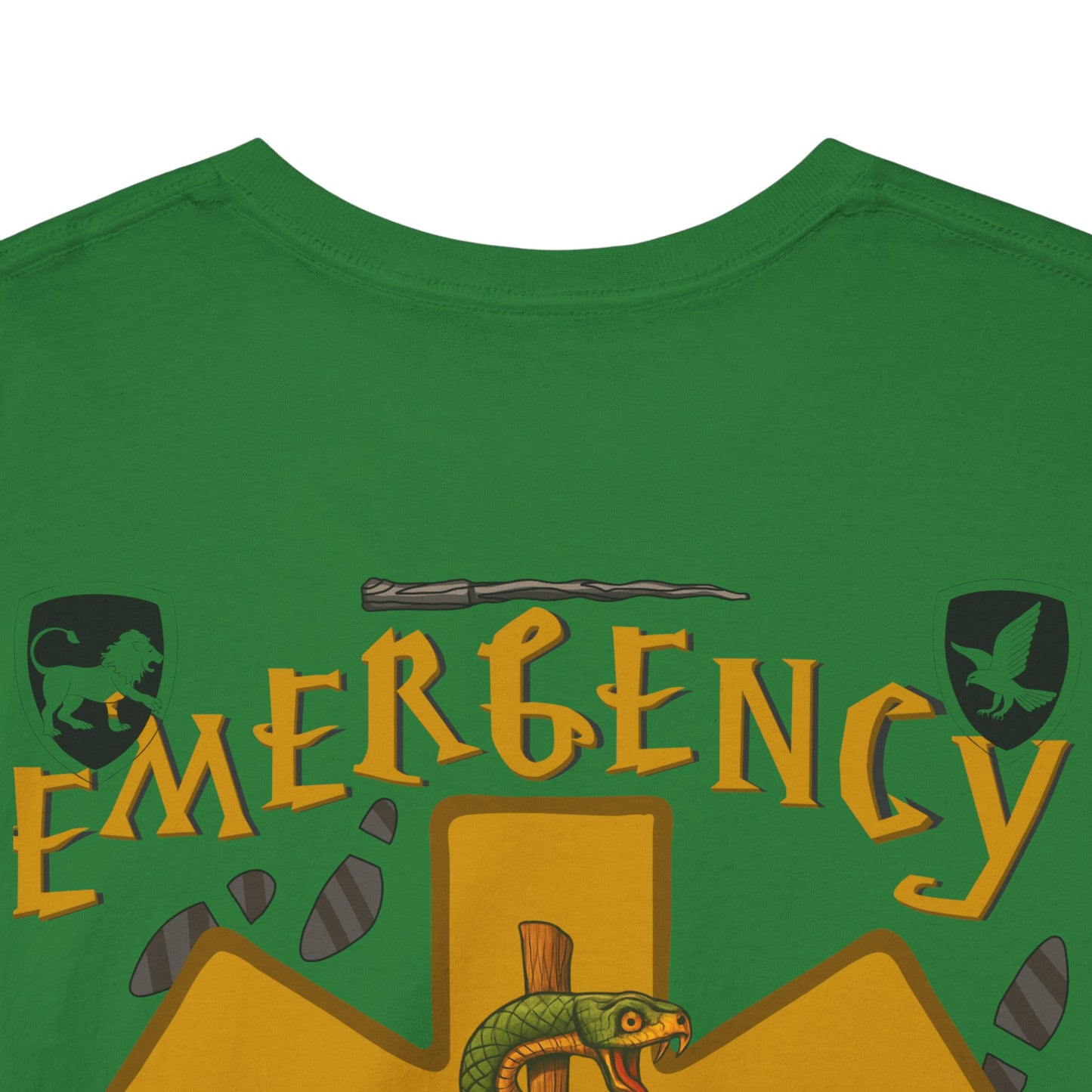 Slyther Scrubs – Emergency Department Elite Tee Emergency Department Crew Tee potter loving healthcare emergency department Unisex Heavy Cotton Tee