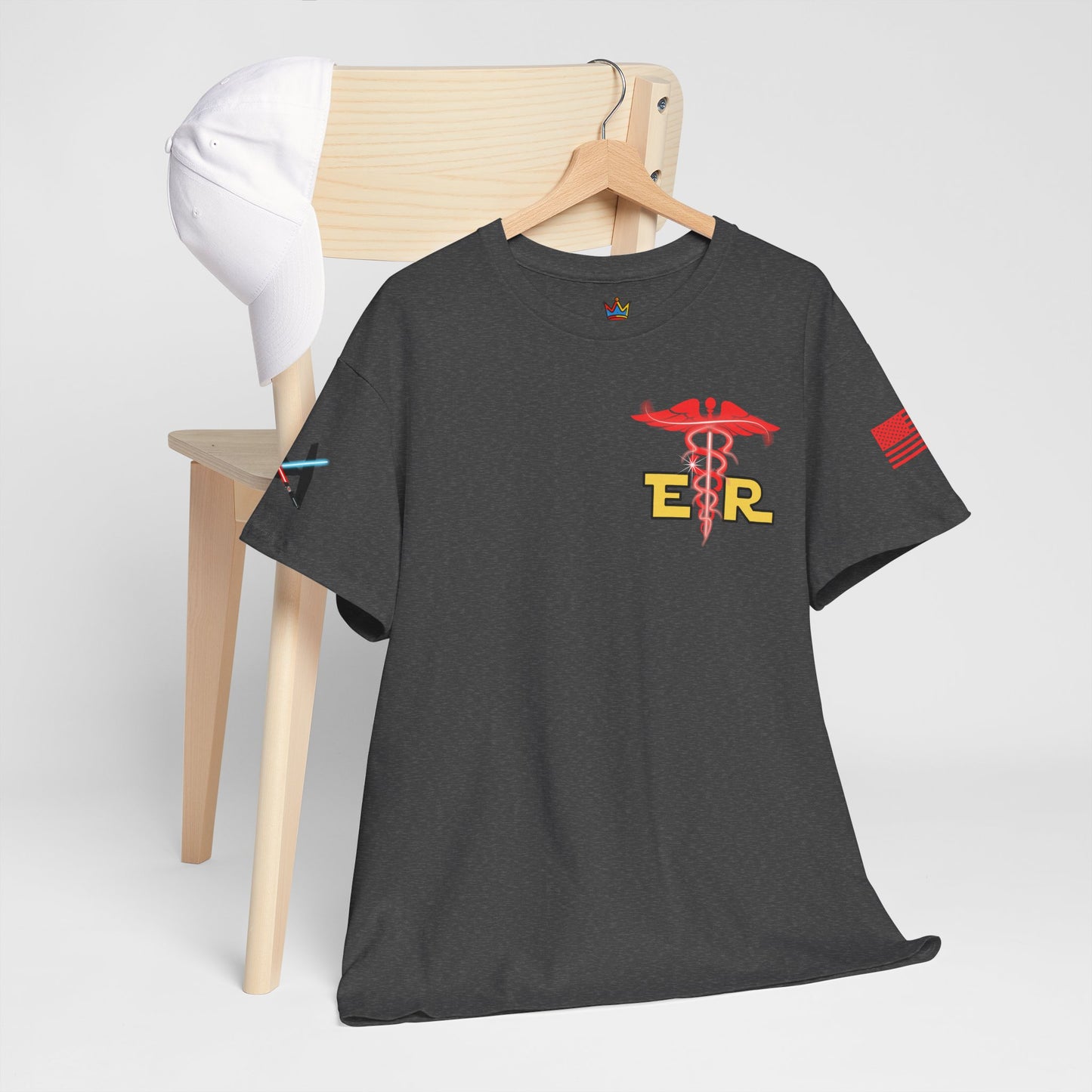 Embrace the dark side galactic Unisex Heavy Cotton Tee