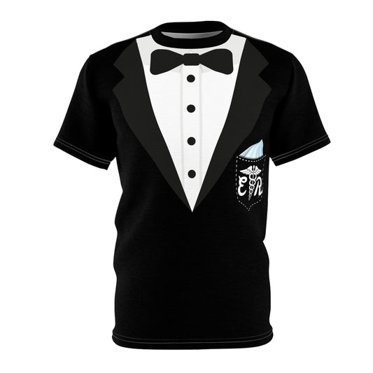 Formal attire in the Emergency Department Unisex Cut & Sew Tee (AOP)