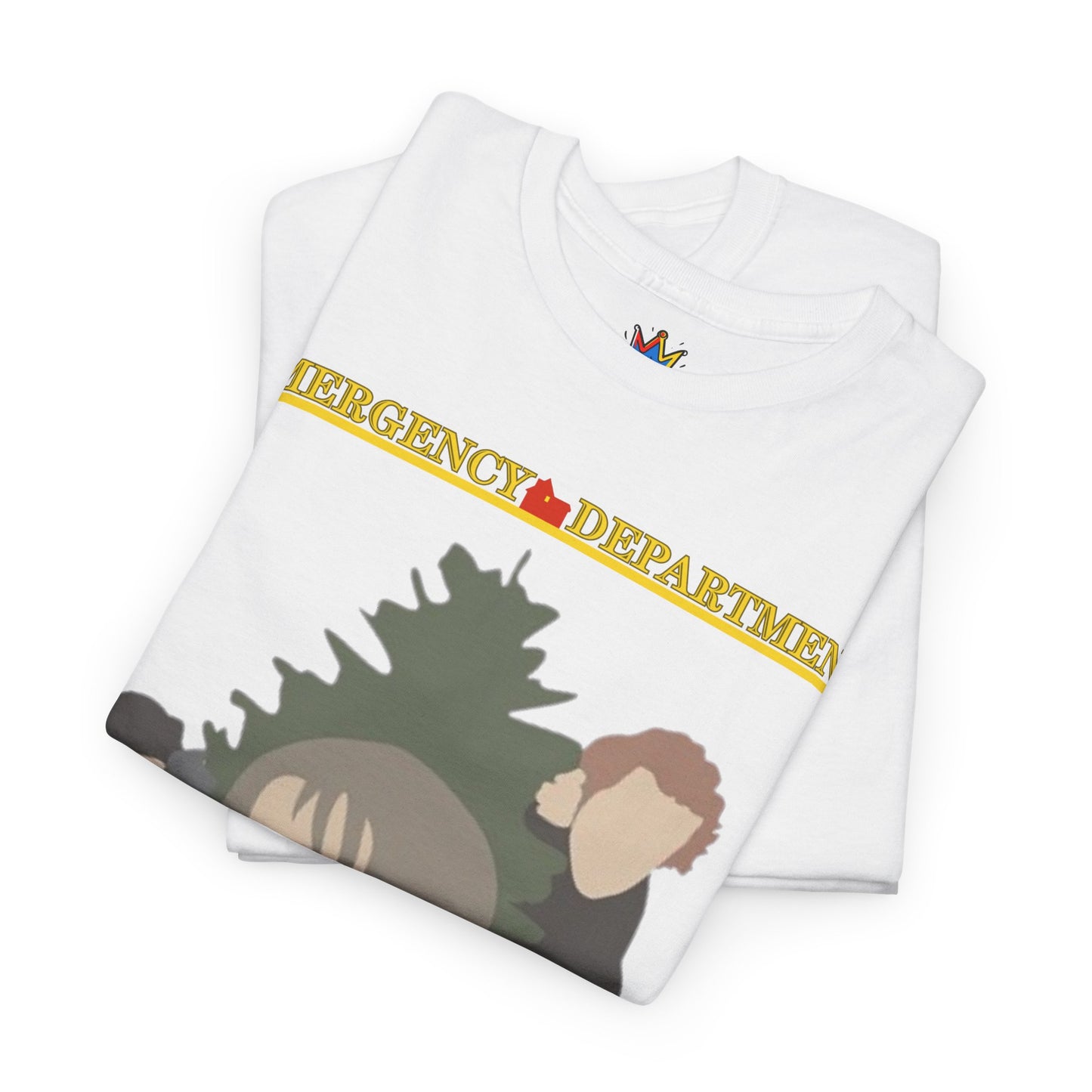 Home Alone in the ED Christmas themed Unisex Heavy Cotton Tee