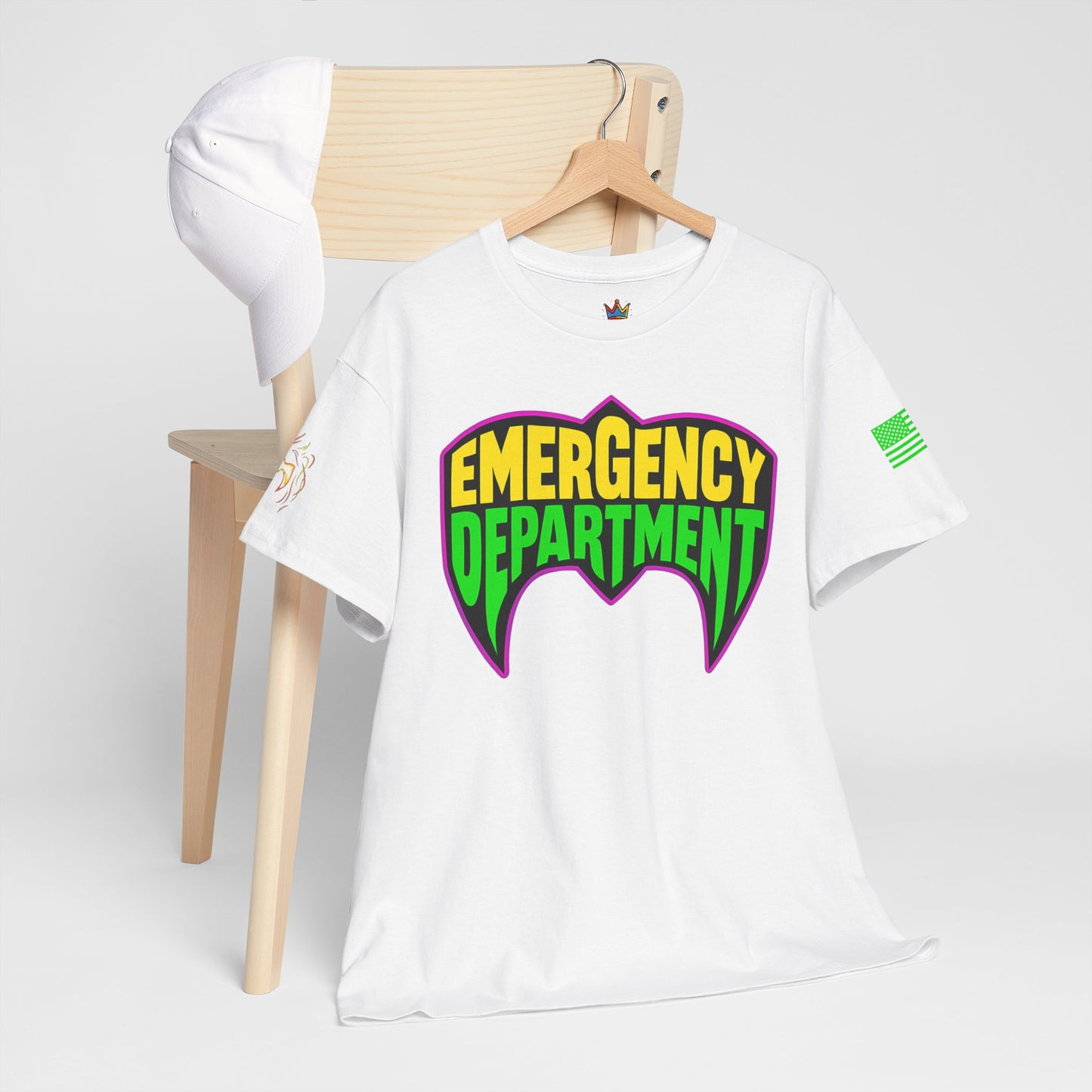 The Ultimate ER tee homage to wrestling legends Unisex Heavy Cotton Tee