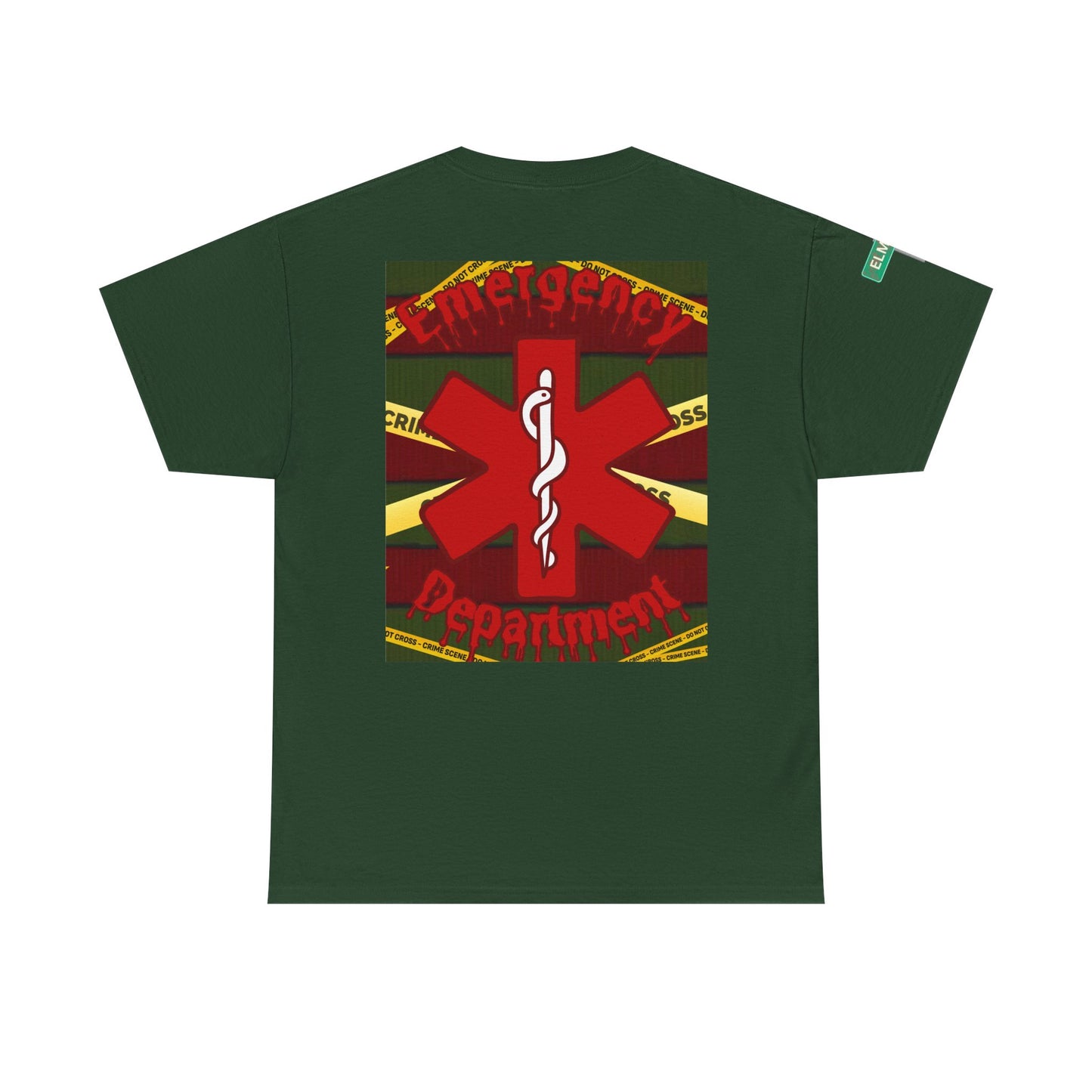 Nightmare on Elm Street ER T Shirt Horror Halloween Shirt for Emergency Department Staff Freddy Krueger Inspired ED Tee Scary Medical Humor