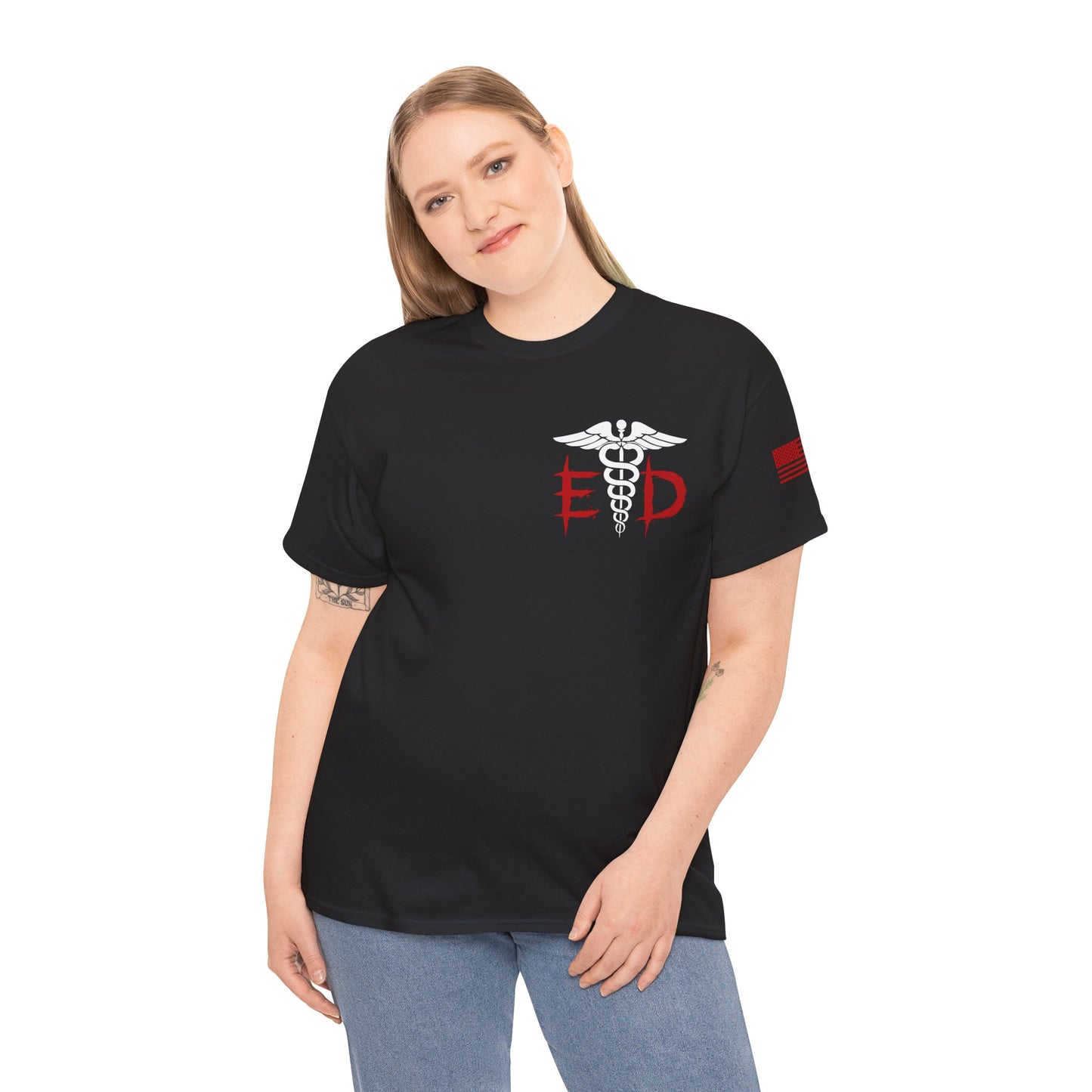 ER halloween clown t shirt Unisex Heavy Cotton Tee