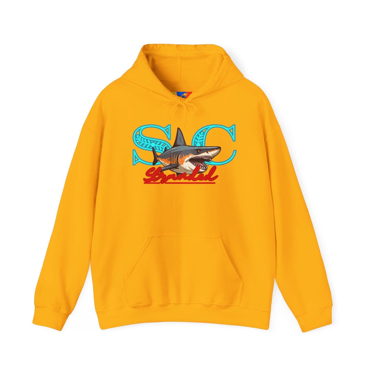 Hooded sweat shirt (stone cradle) stranded line