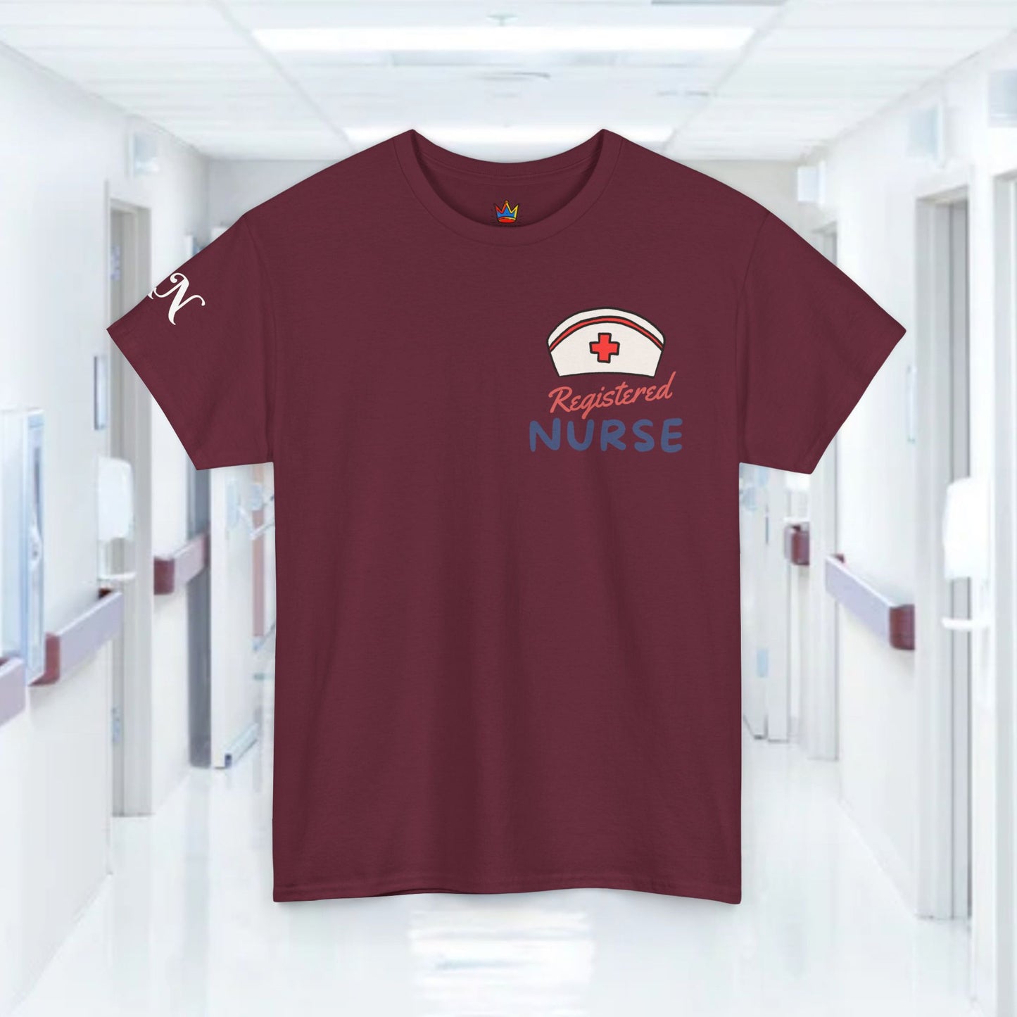 RN gift cap and angel wing tee registered nurse caregiver gift