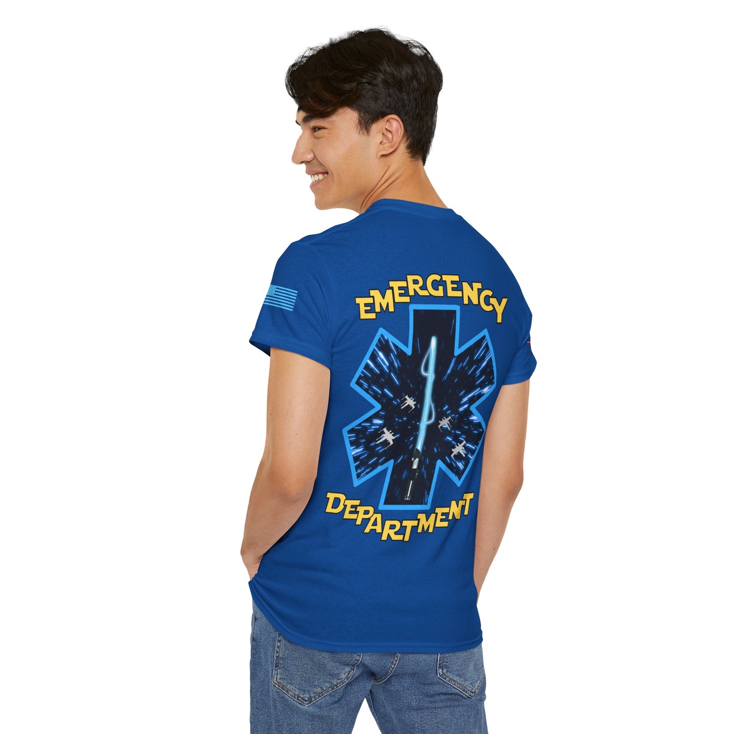 Feel the force galactic Unisex Heavy Cotton Tee