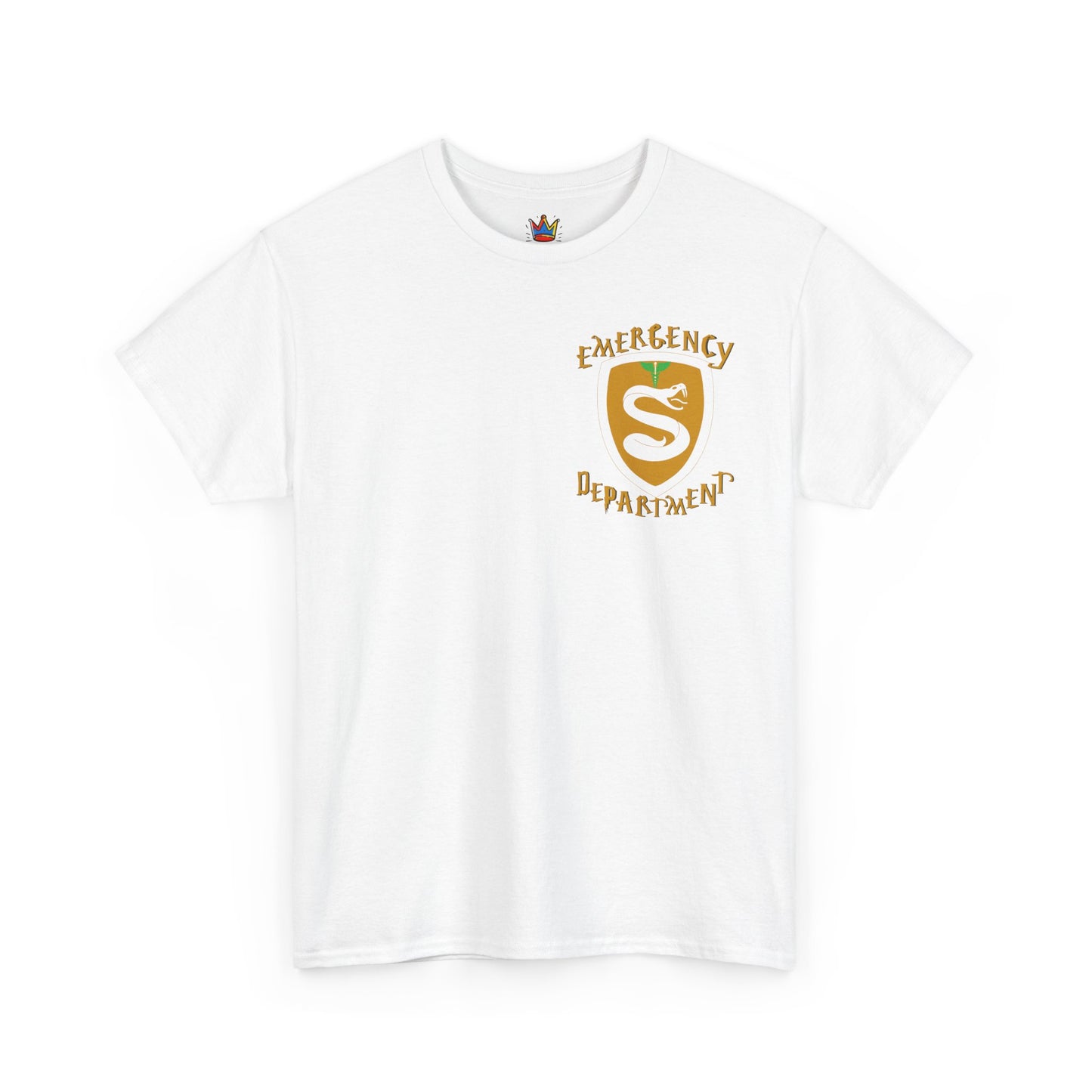Slyther Scrubs – Emergency Department Elite Tee Emergency Department Crew Tee potter loving healthcare emergency department Unisex Heavy Cotton Tee