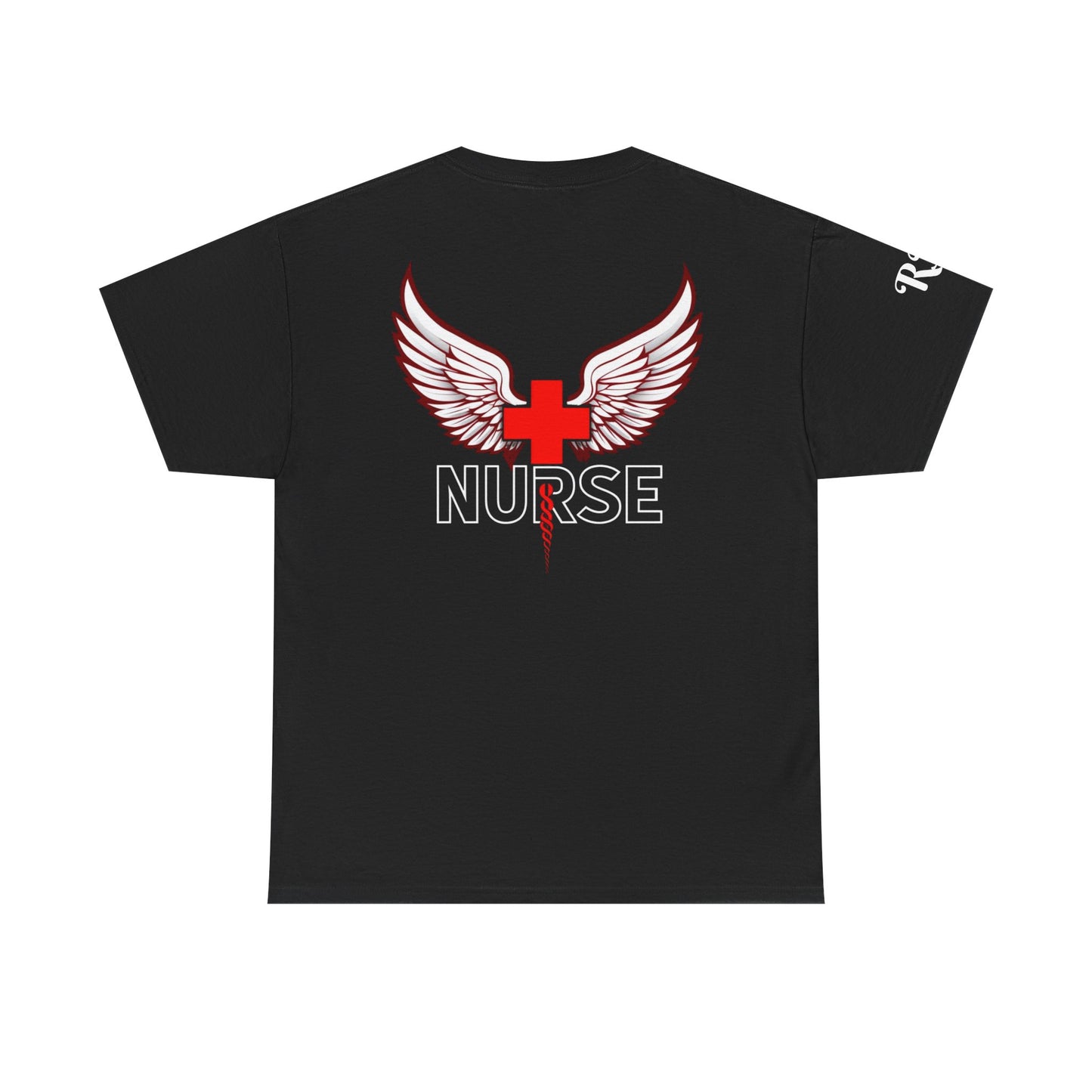 RN gift cap and angel wing tee registered nurse caregiver gift