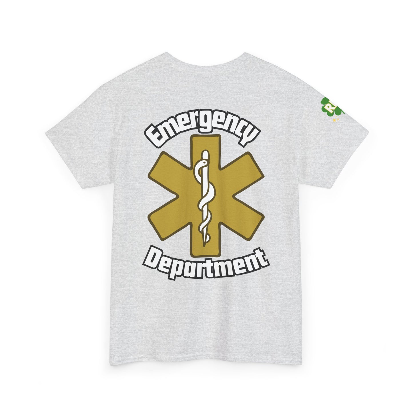 ER RN Heart O Gold Celtic Pride t shirt emergency department nurse tee