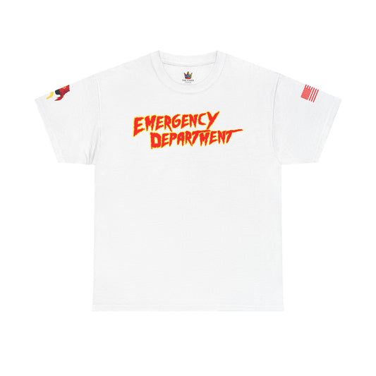 ER Mania Runnin Wild wrestling legend homage Unisex Heavy Cotton Tee