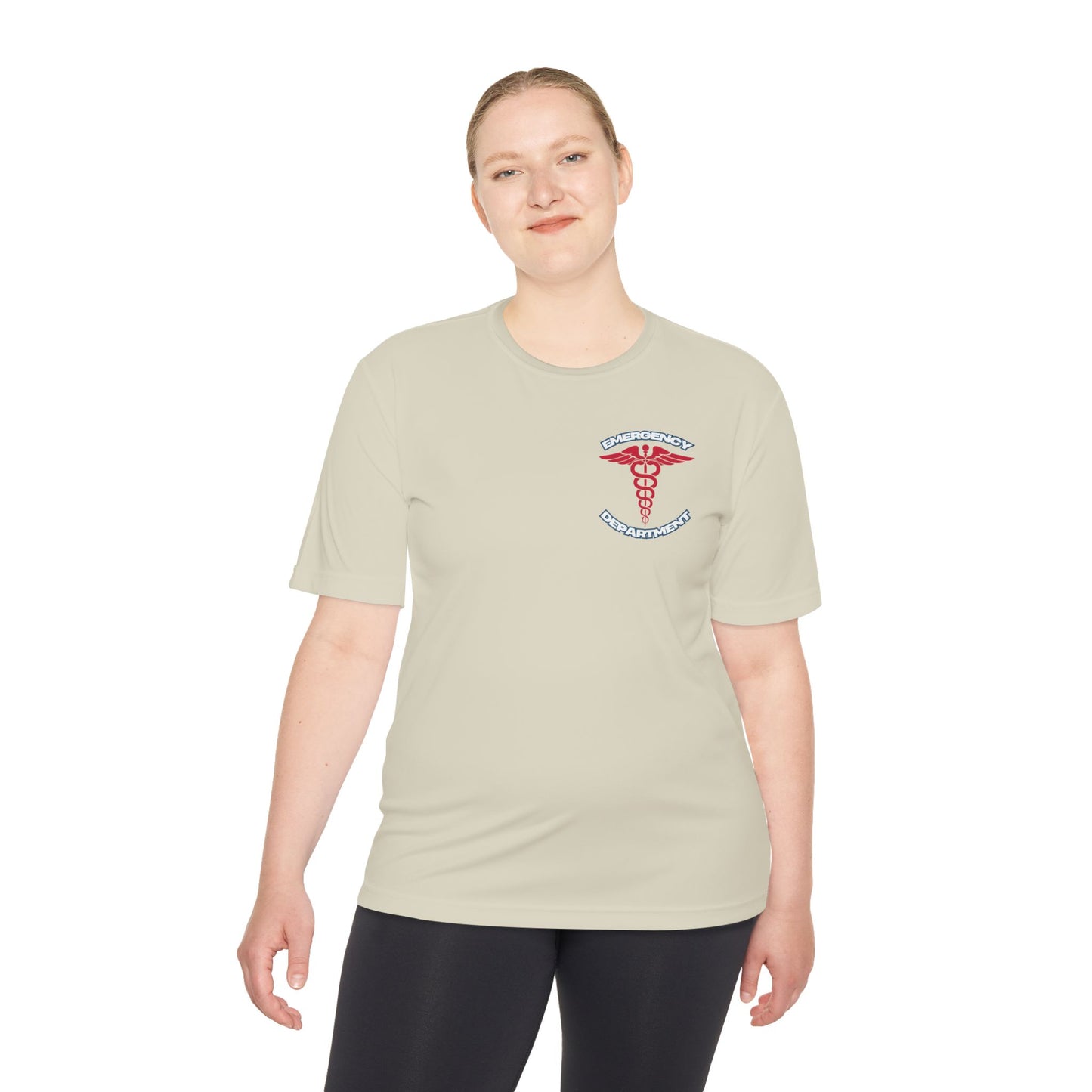 Patriotic Emergency Department Unisex Moisture Wicking Tee