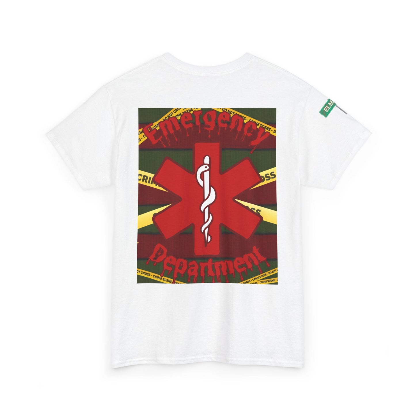 Nightmare on Elm Street ER T Shirt Horror Halloween Shirt for Emergency Department Staff Freddy Krueger Inspired ED Tee Scary Medical Humor