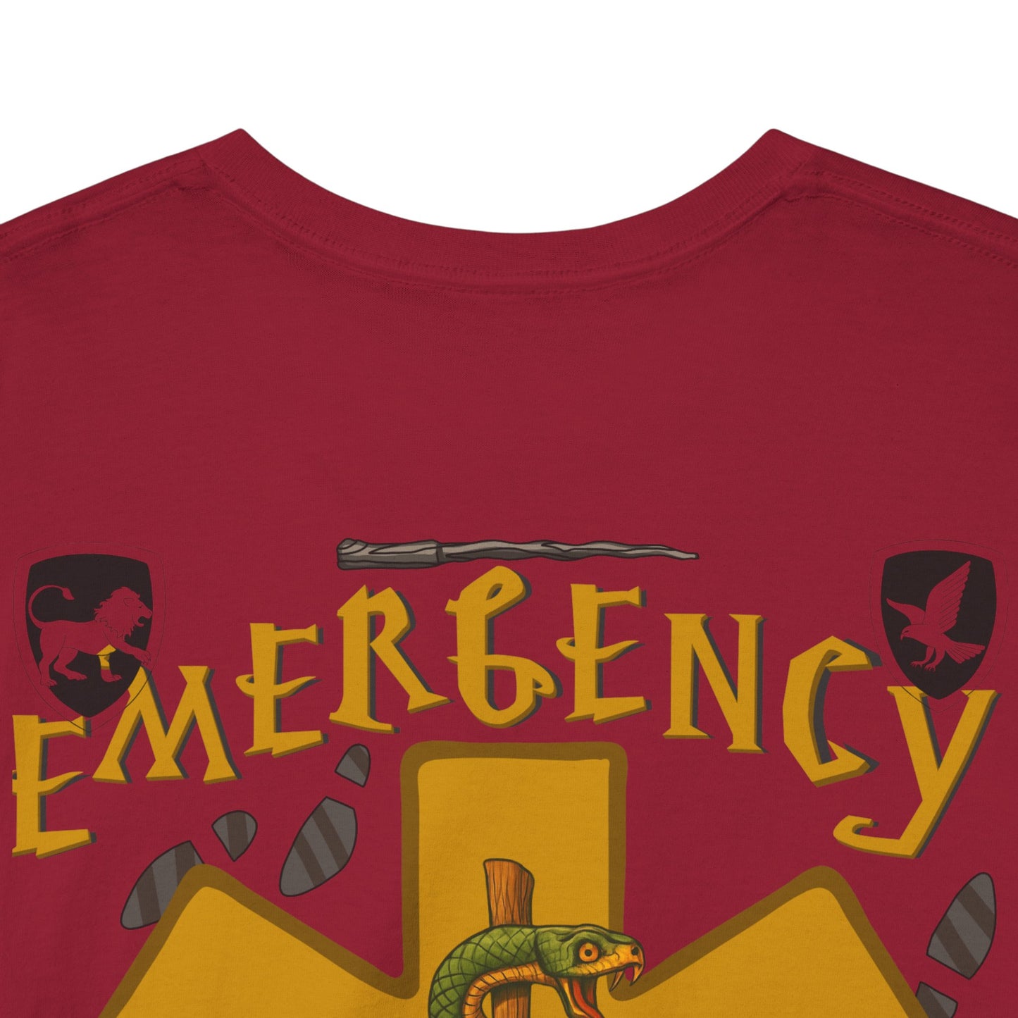 Gryffin Grit – Emergency Department Warrior Tee Emergency Department Crew Tee potter loving healthcare emergency department Unisex Heavy Cotton Tee