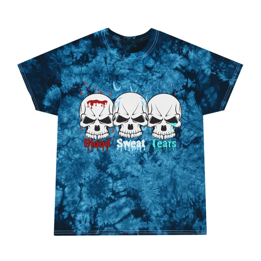Blood sweat and tears Tie-Dye Tee, Crystal