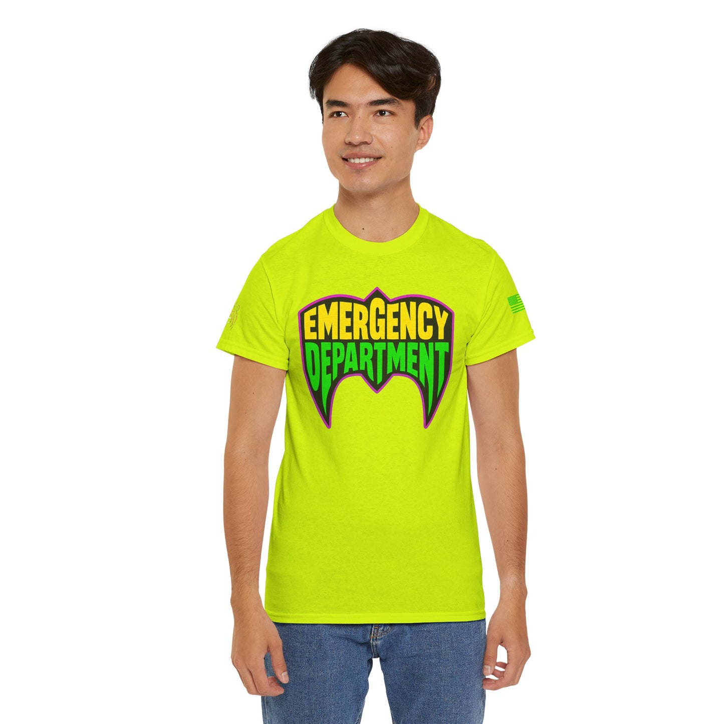 The Ultimate ER tee homage to wrestling legends Unisex Heavy Cotton Tee