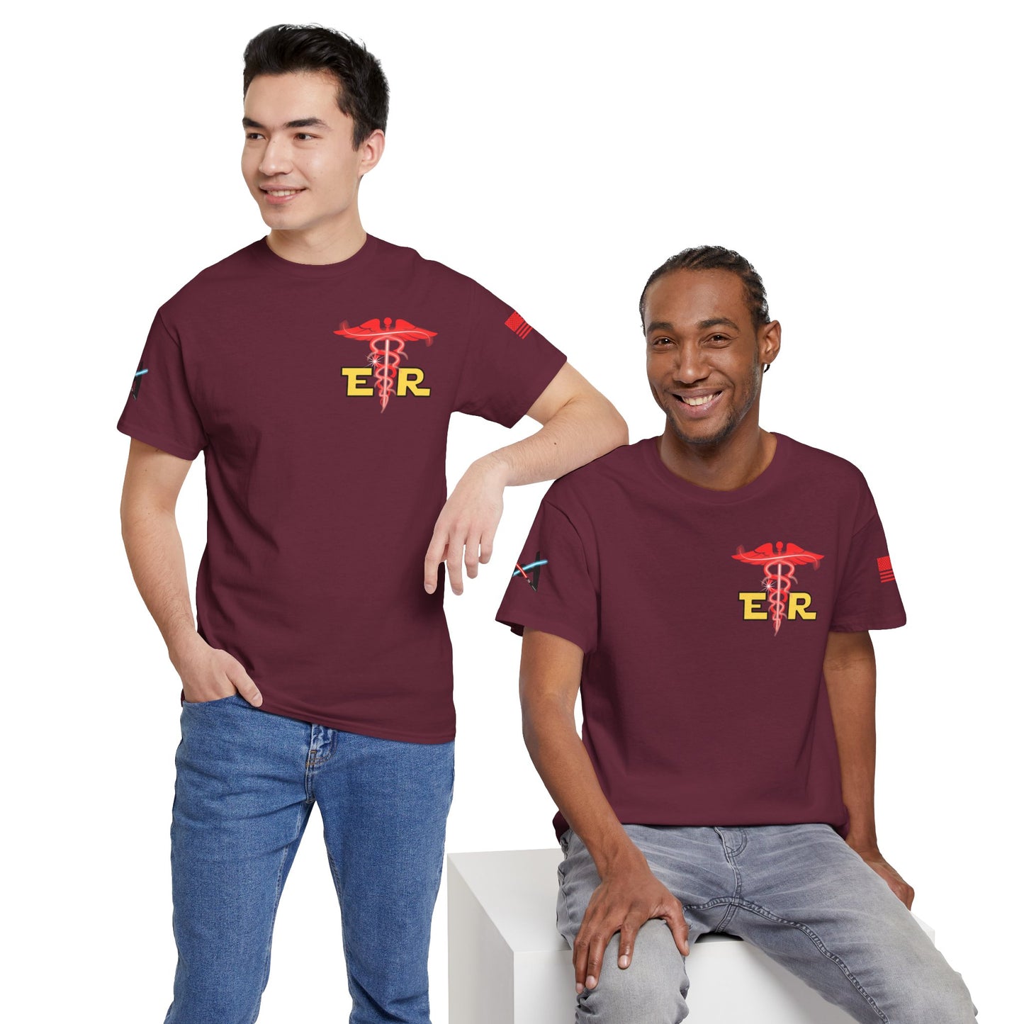 Embrace the dark side galactic Unisex Heavy Cotton Tee