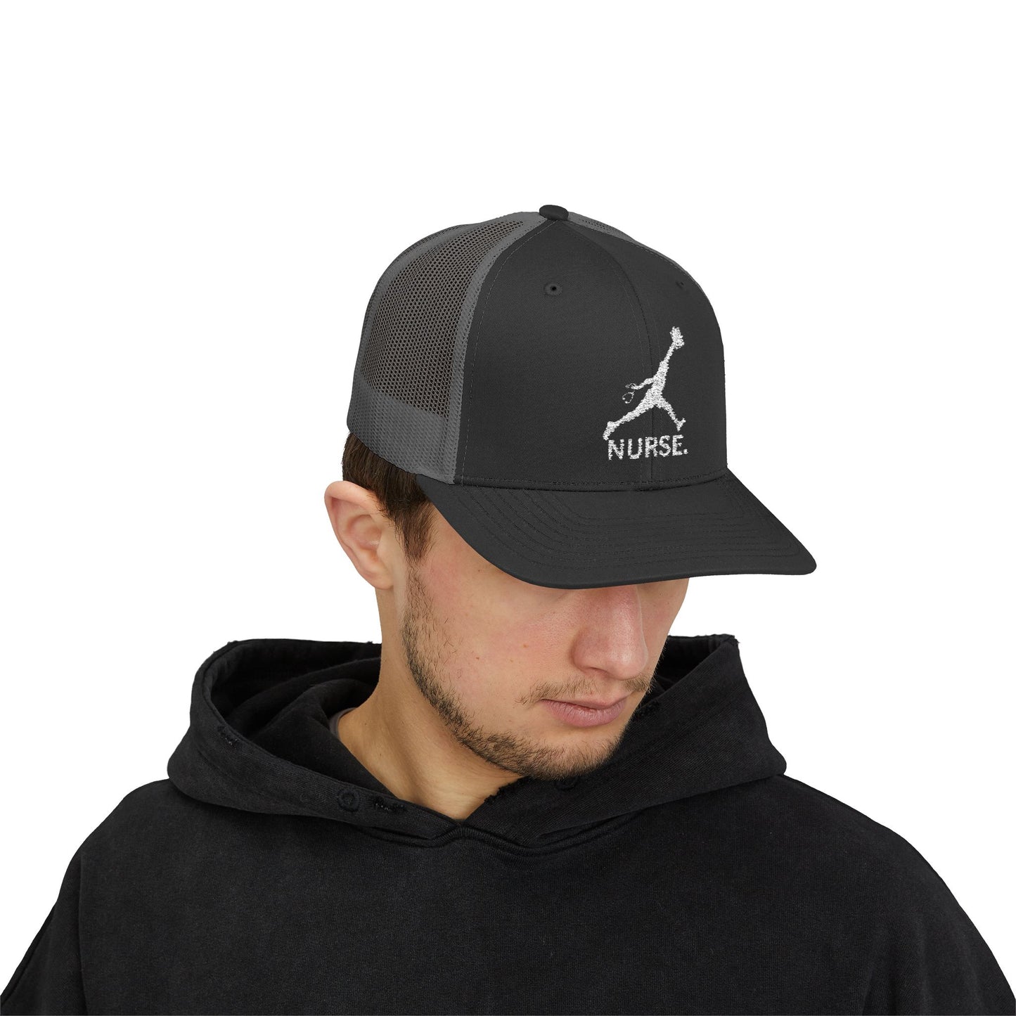 Jumpman nurse gift nurses week sporty nurse, basketball nurse Snapback Trucker Cap