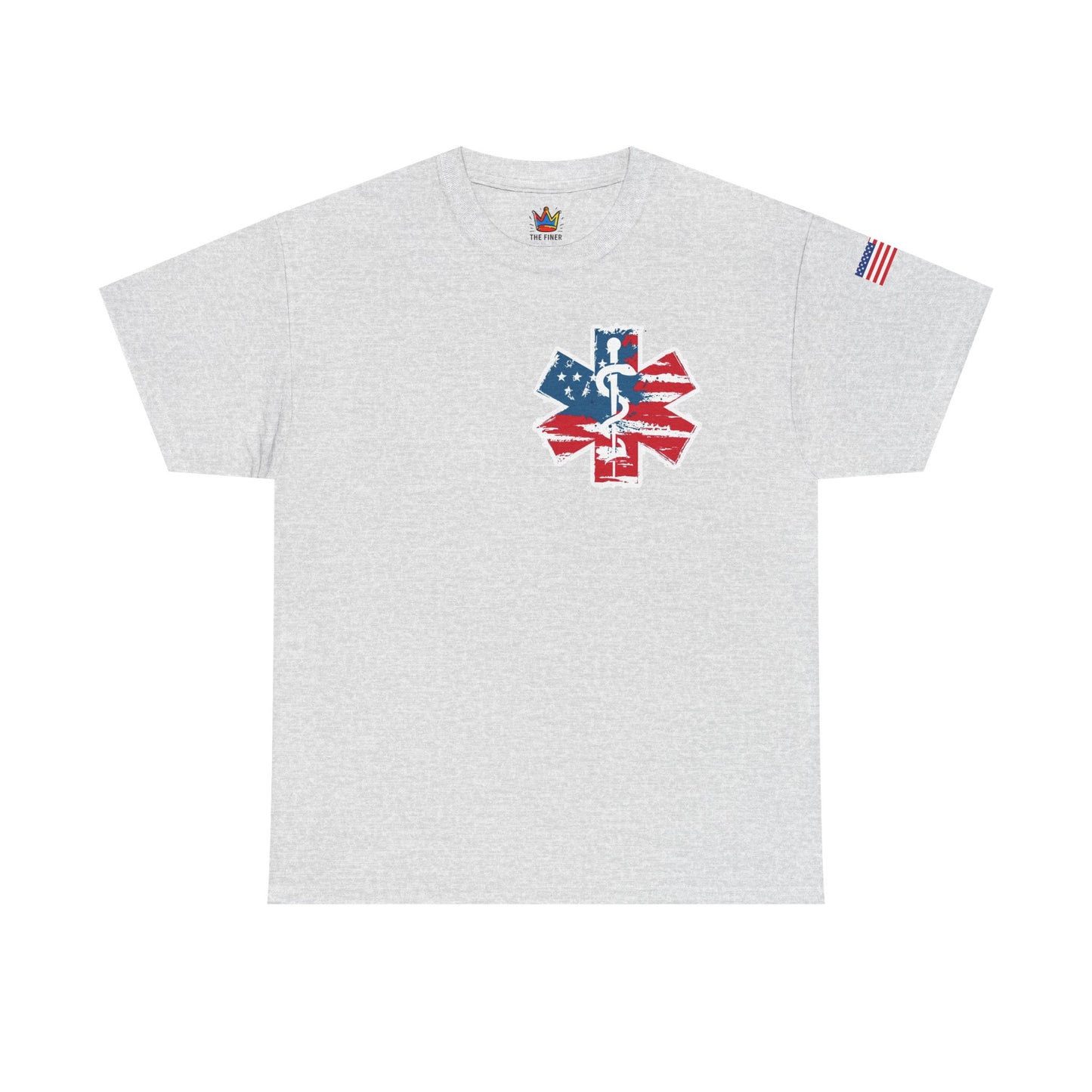 Patriotic nursing gift t shirt Unisex Heavy Cotton Tee
