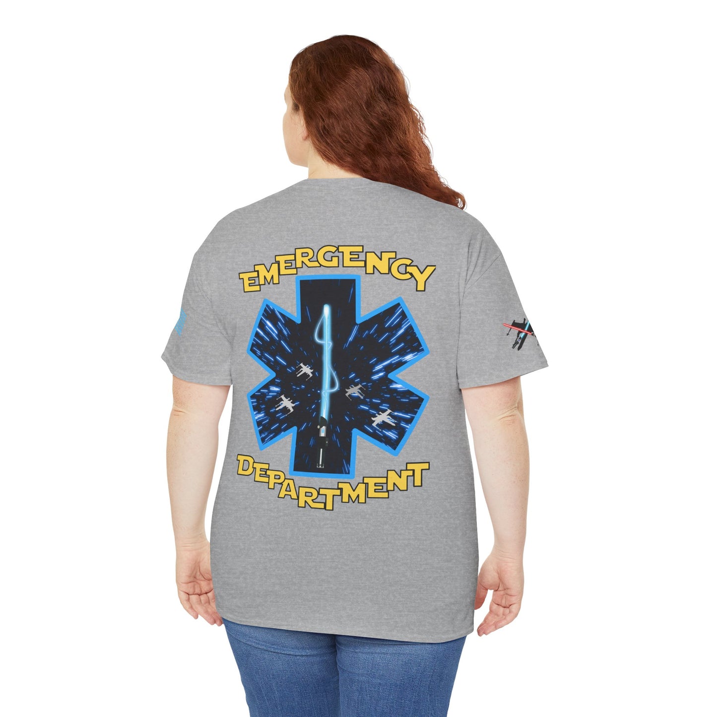 Feel the force galactic Unisex Heavy Cotton Tee