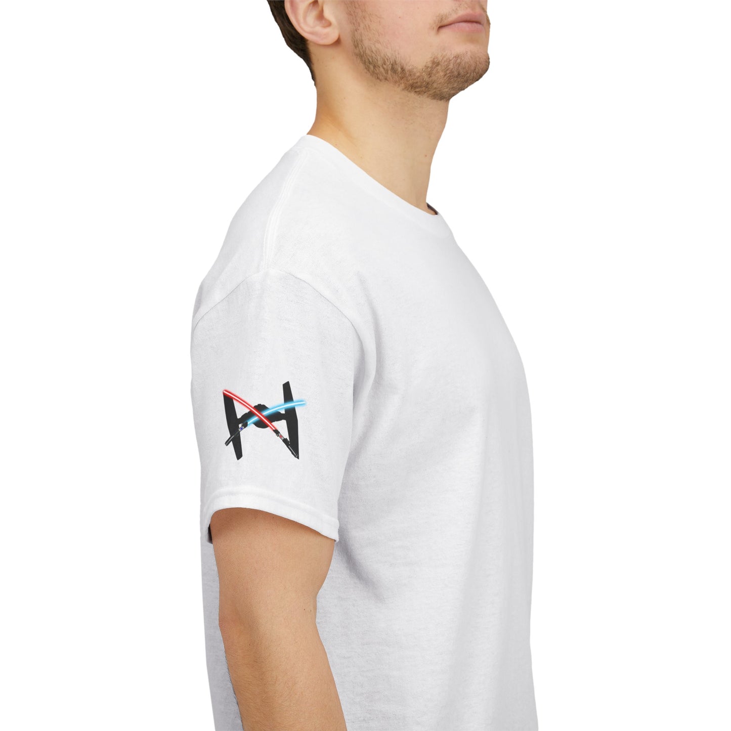 Embrace the dark side galactic Unisex Heavy Cotton Tee