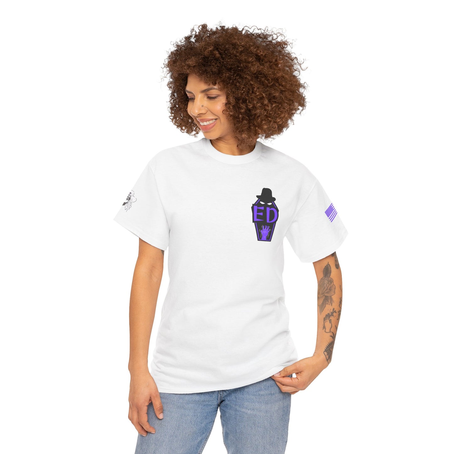 Er staff walking, er wrestling legends fan Unisex Heavy Cotton Tee