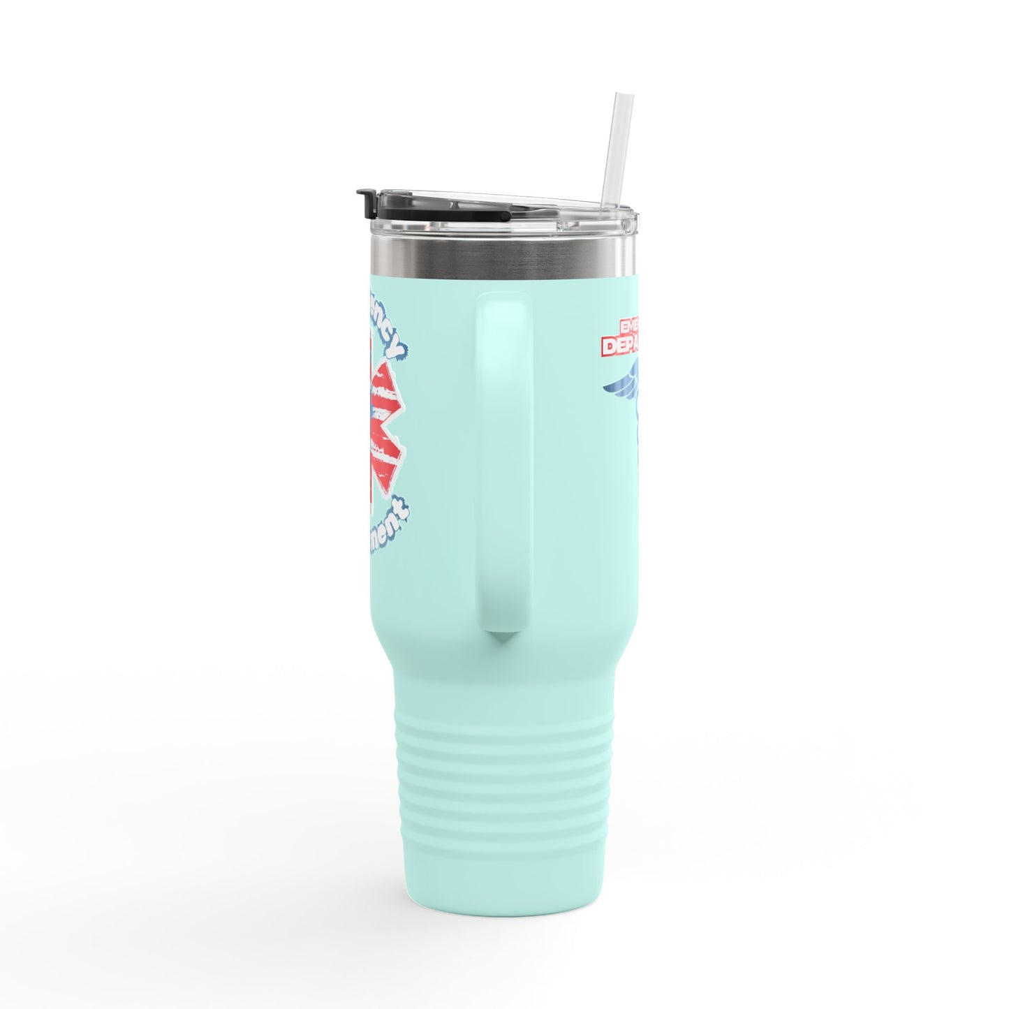 Patriotic Emergency Department Star of Life Insulated Travel Mug, 40oz gift