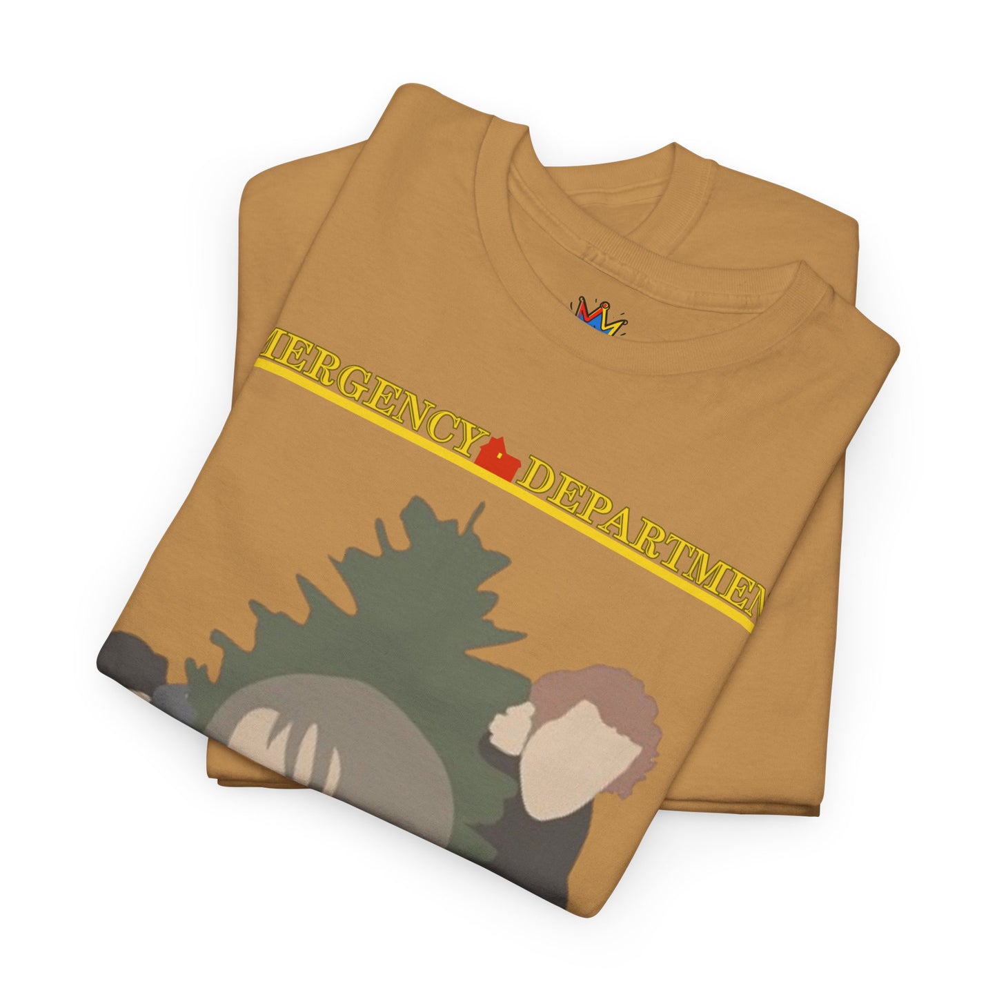 Home Alone in the ED Christmas themed Unisex Heavy Cotton Tee
