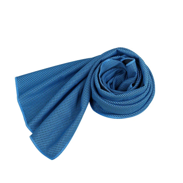 Cooling Ice Towels Microfiber Cool Thin Towel Outdoor Sport Summer Cooling Scarf Gym Wear Icing Sweat Band Top Sports Towel