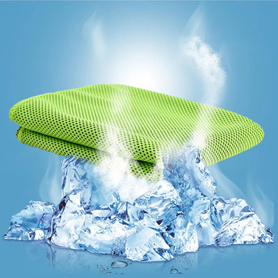 Cooling Ice Towels Microfiber Cool Thin Towel Outdoor Sport Summer Cooling Scarf Gym Wear Icing Sweat Band Top Sports Towel