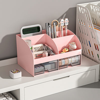 Transparent Small Drawer Storage Student Desk Stationery Sundries Locker