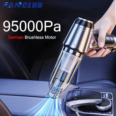 95000Pa Wireless Car Vacuum Cleaner Handheld Mini Portable Cleaner for Car Home Desktop Keyboard Cleaning