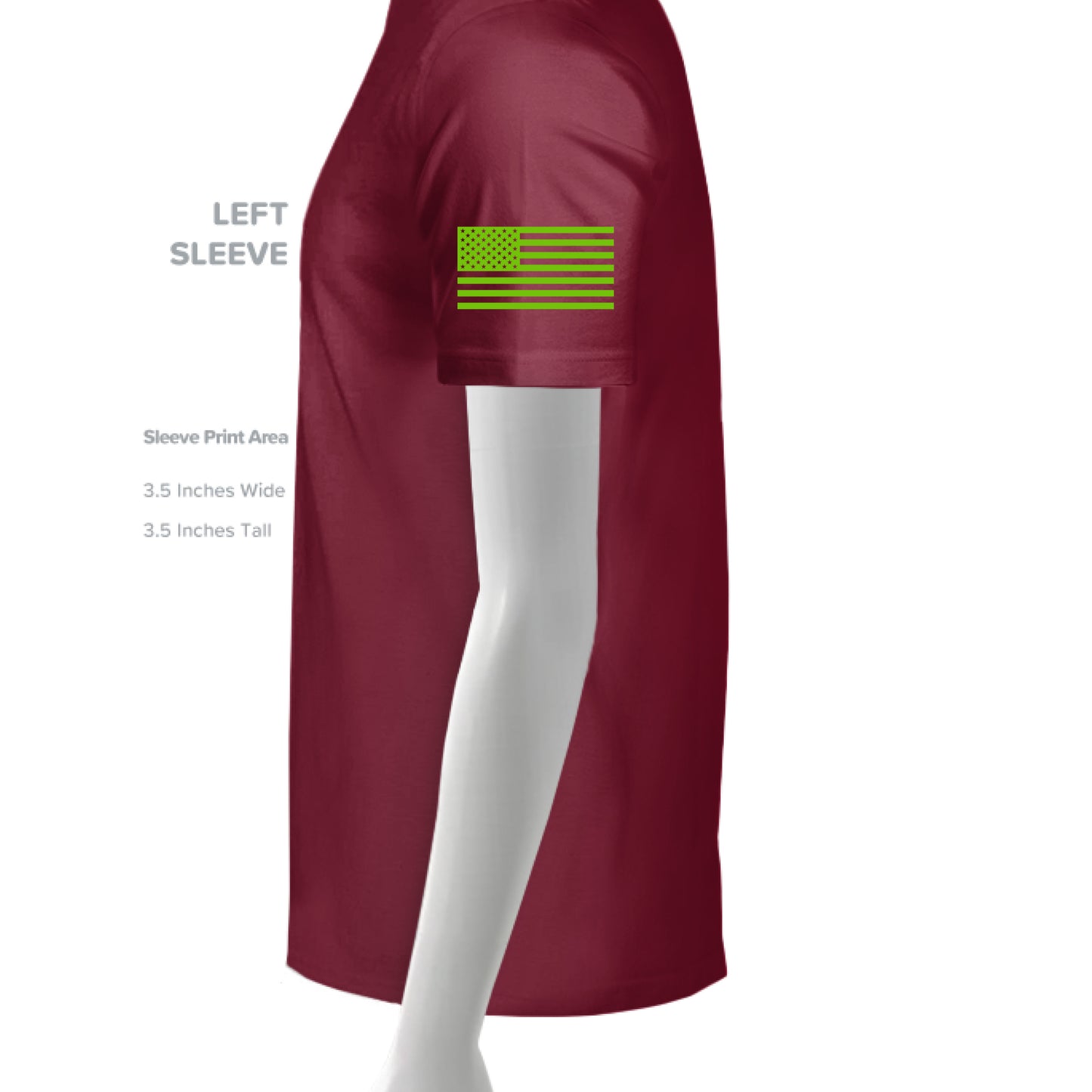 CARDINAL RED - SLEEVE_LEFT