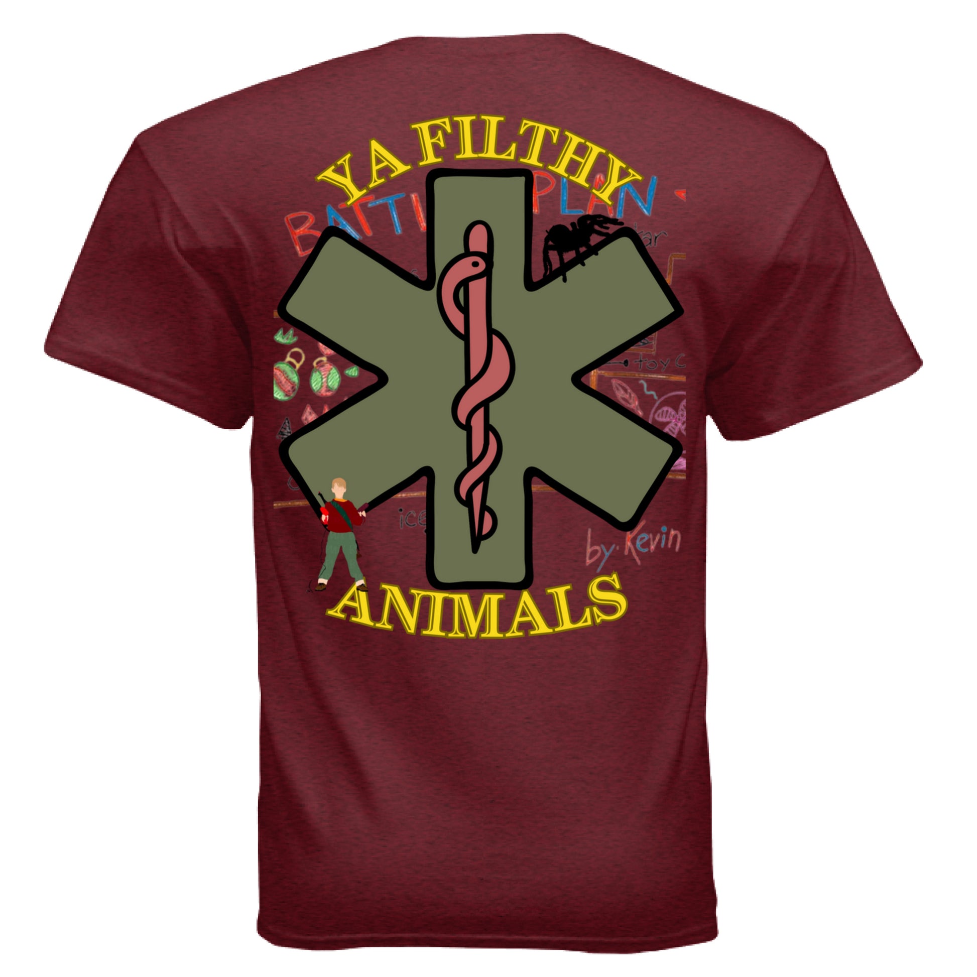 ANTIQUE CHERRY RED - BACK