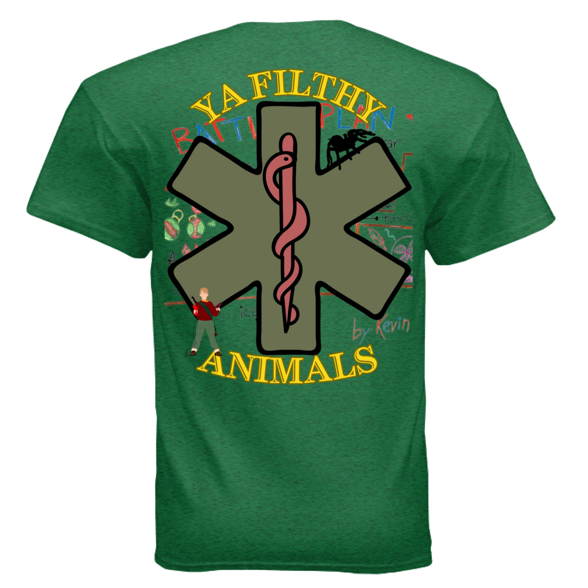 ANTIQUE IRISH GREEN - BACK