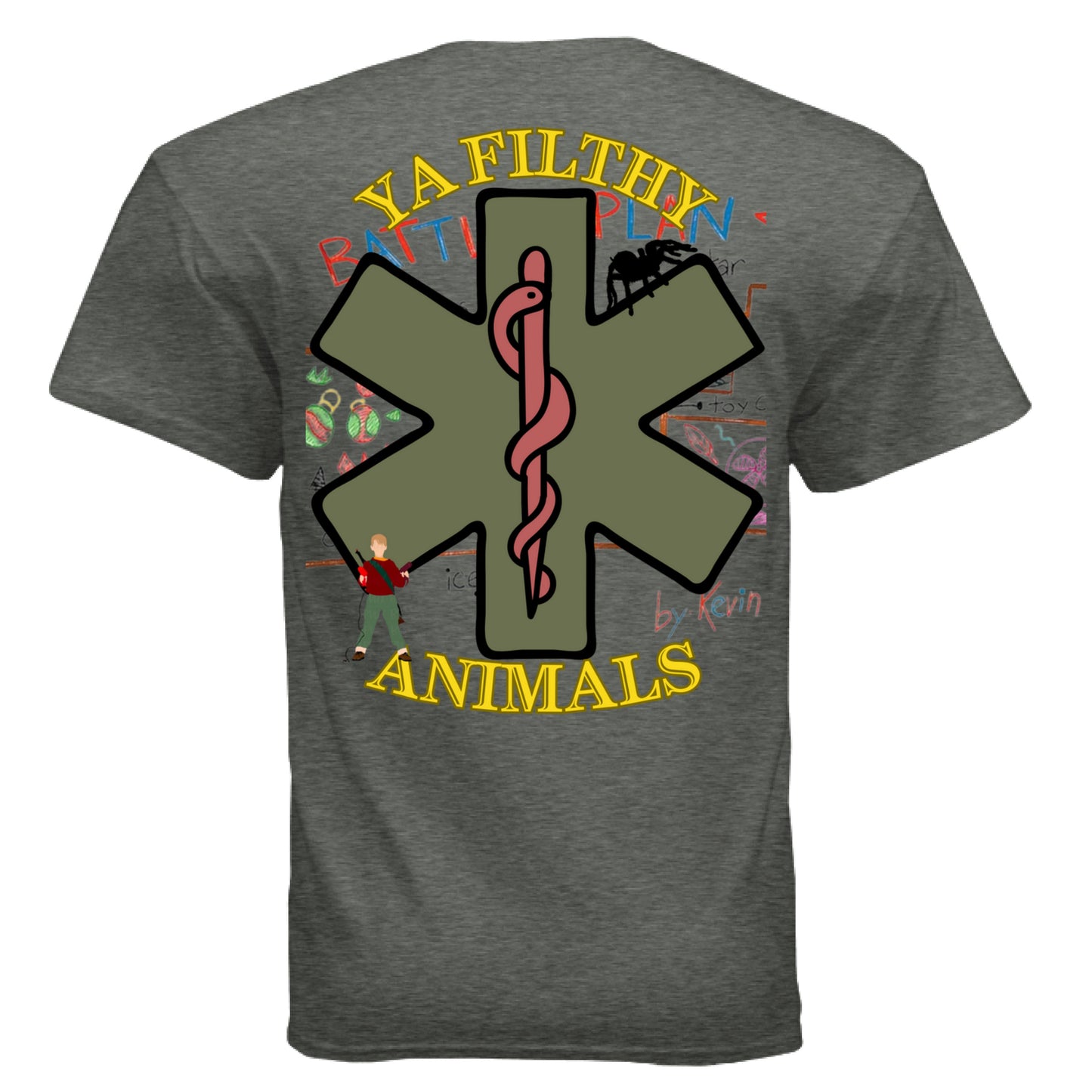 HEATHER MILITARY GREEN - BACK