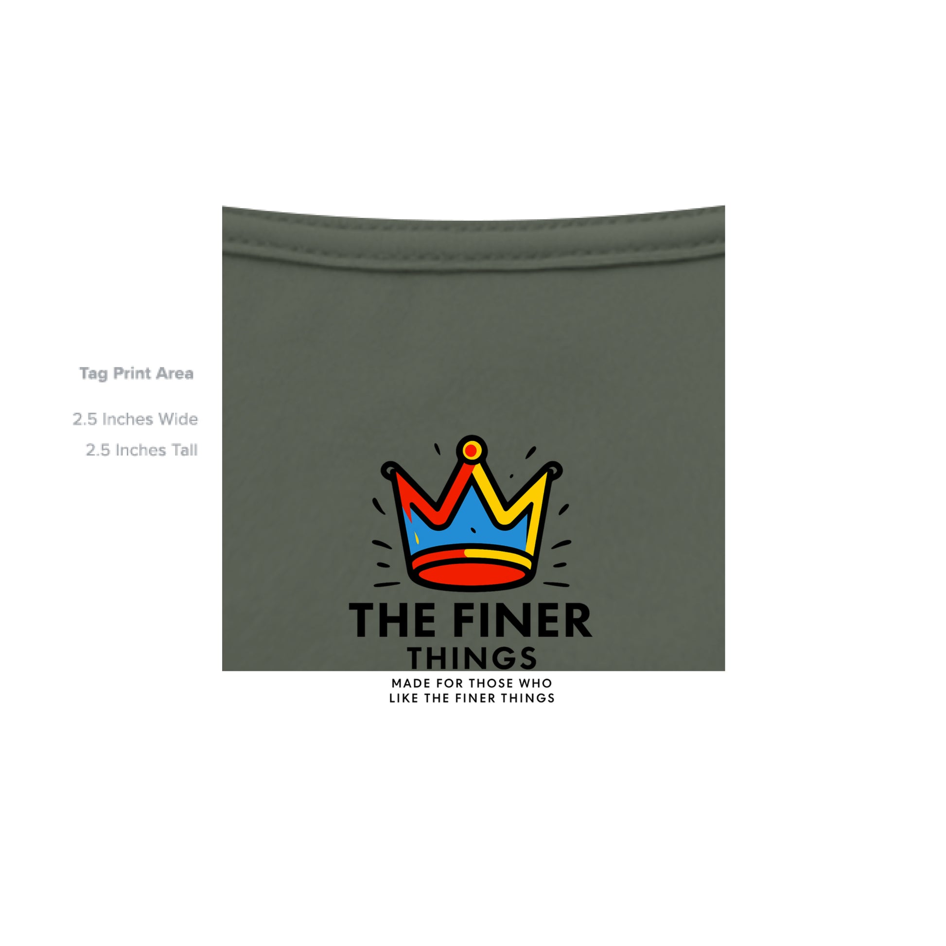 MILITARY GREEN - INSIDE_TAG_LINE