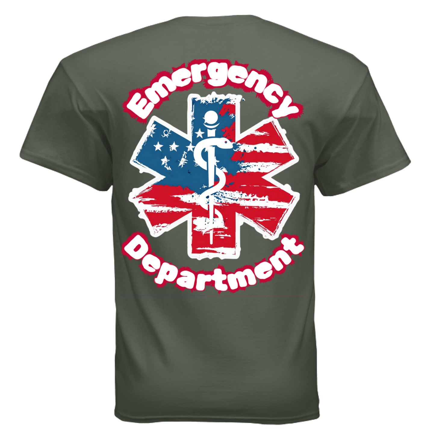 MILITARY GREEN - BACK