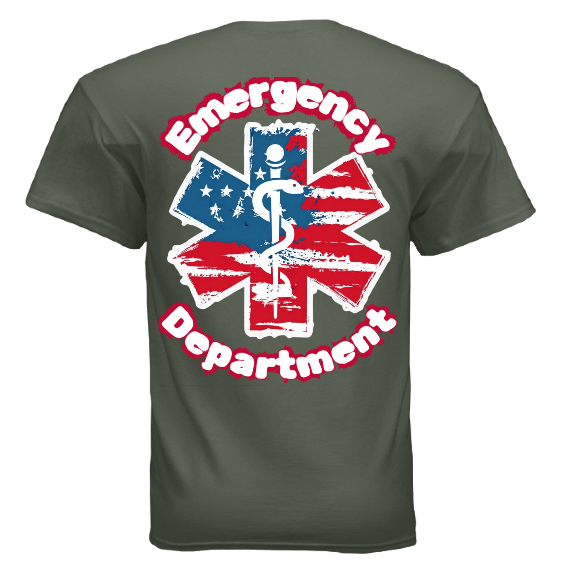 MILITARY GREEN - BACK