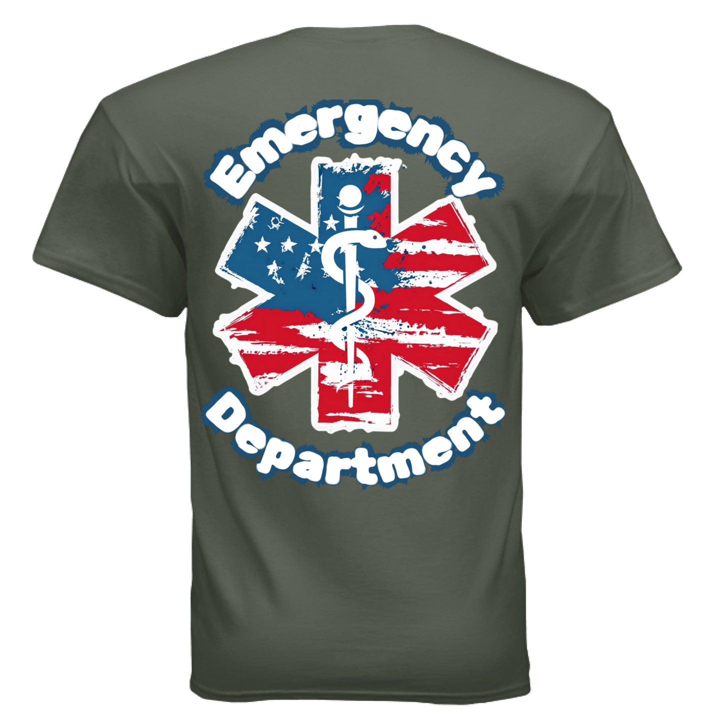 MILITARY GREEN - BACK