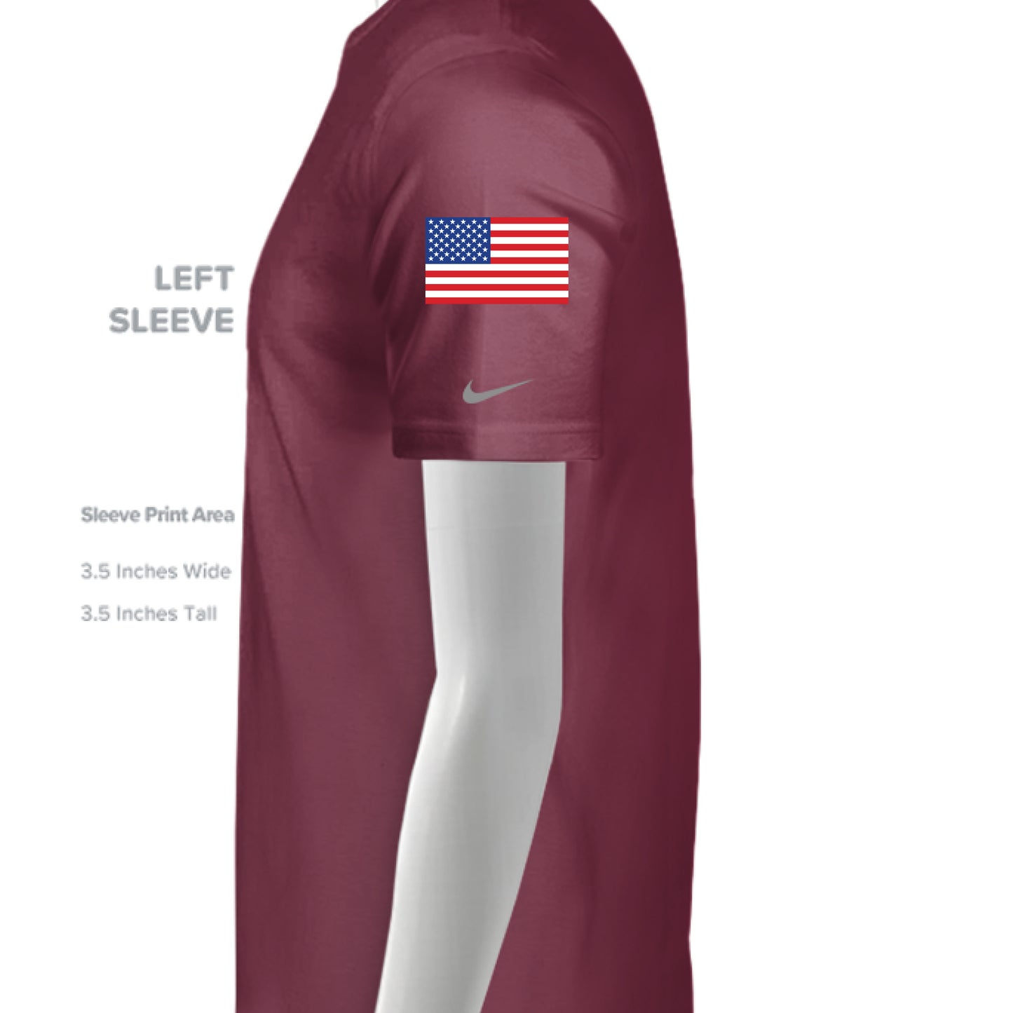 TeamMaroon - SLEEVE_LEFT
