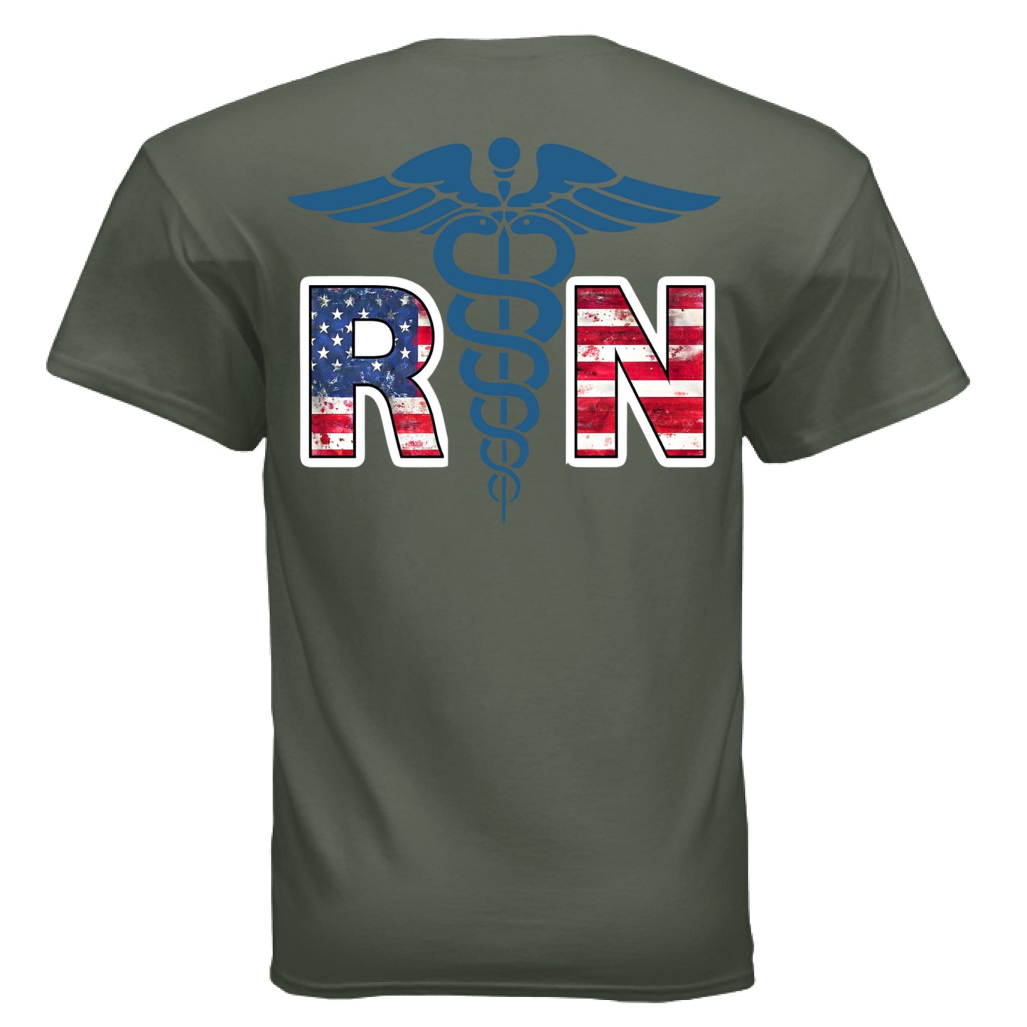 MILITARY GREEN - BACK