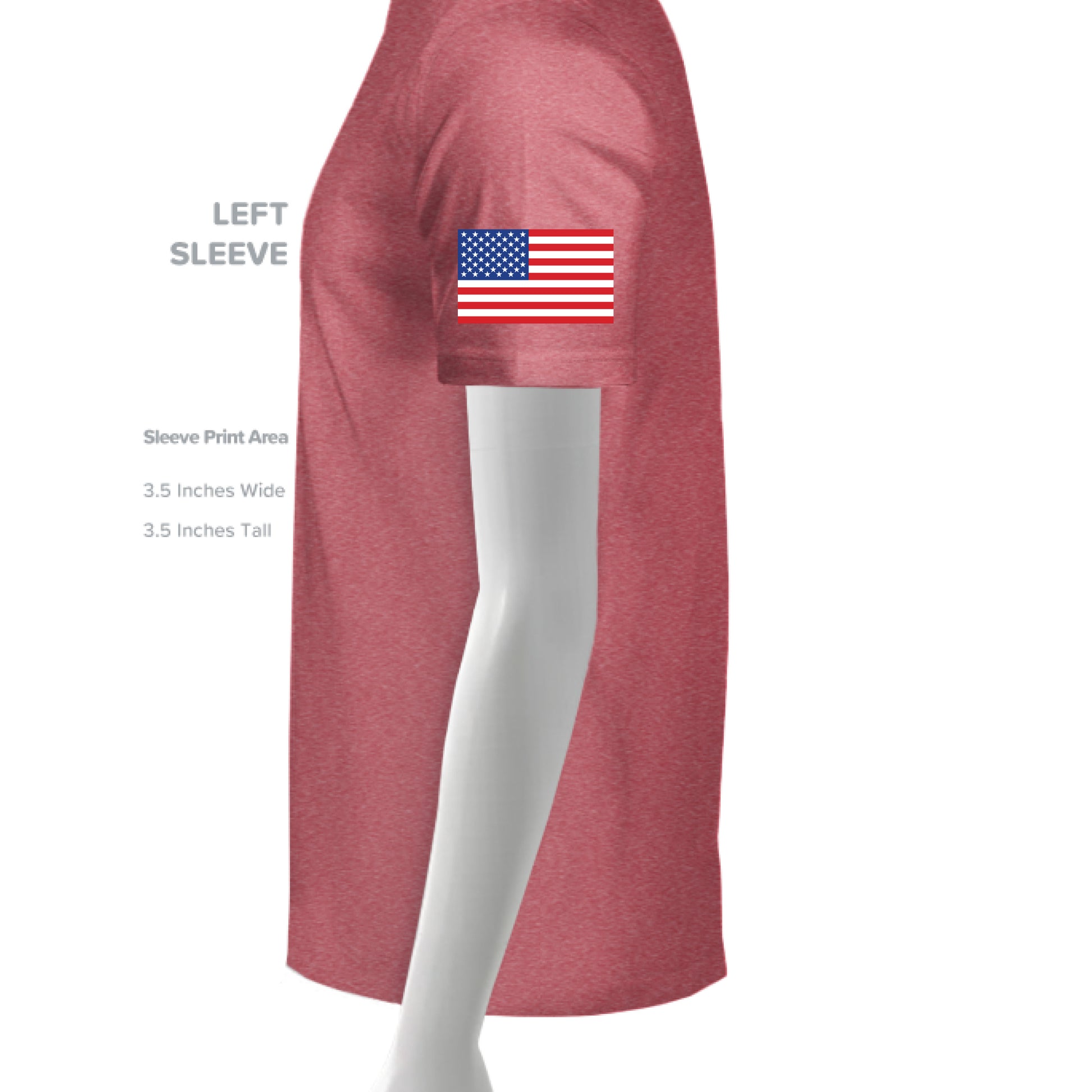 HEATHER RED - SLEEVE_LEFT