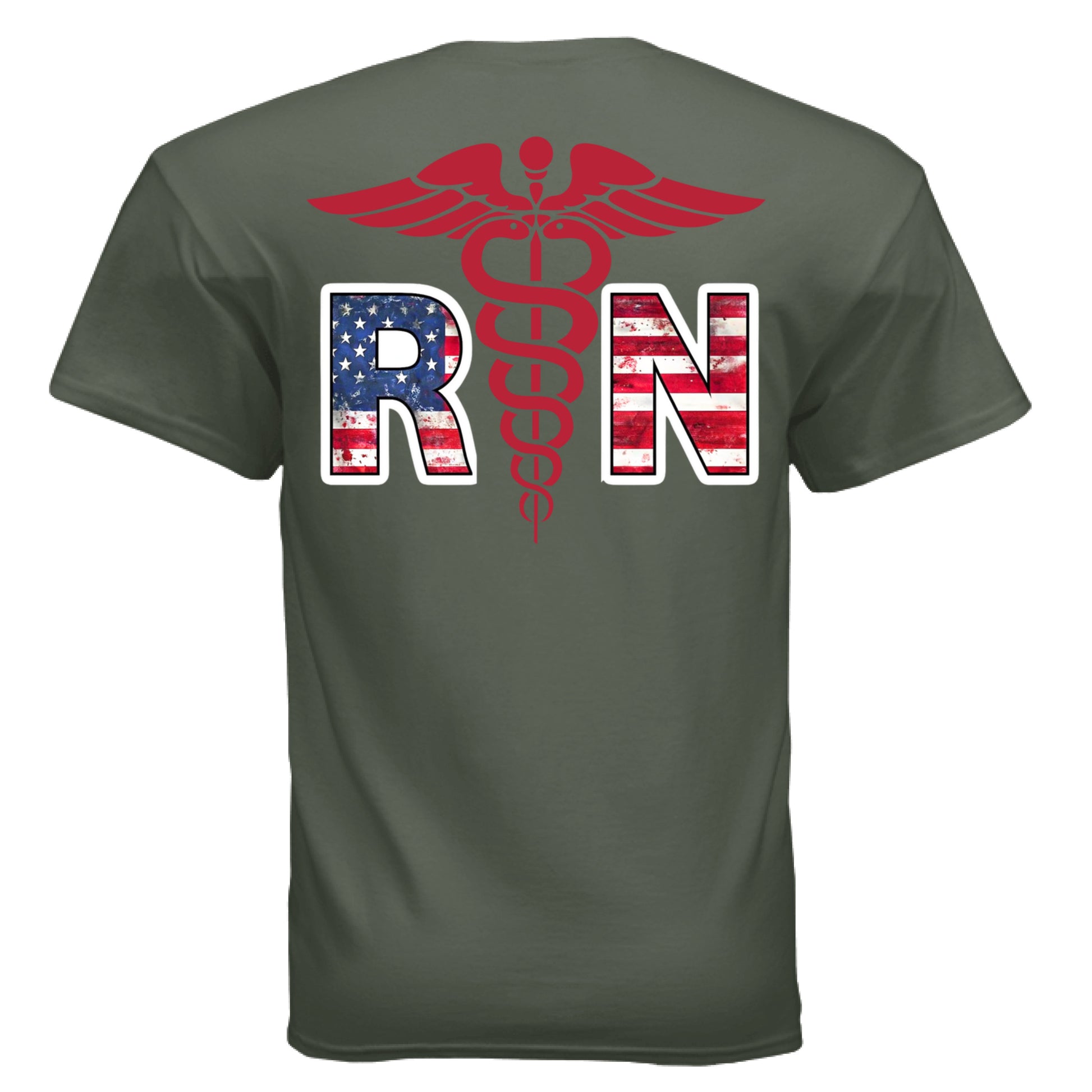 MILITARY GREEN - BACK