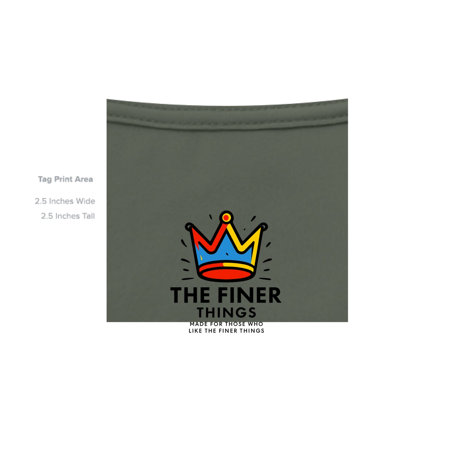 MILITARY GREEN - INSIDE_TAG_LINE