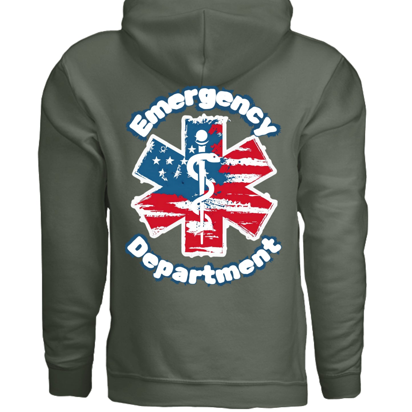 MILITARY GREEN - BACK