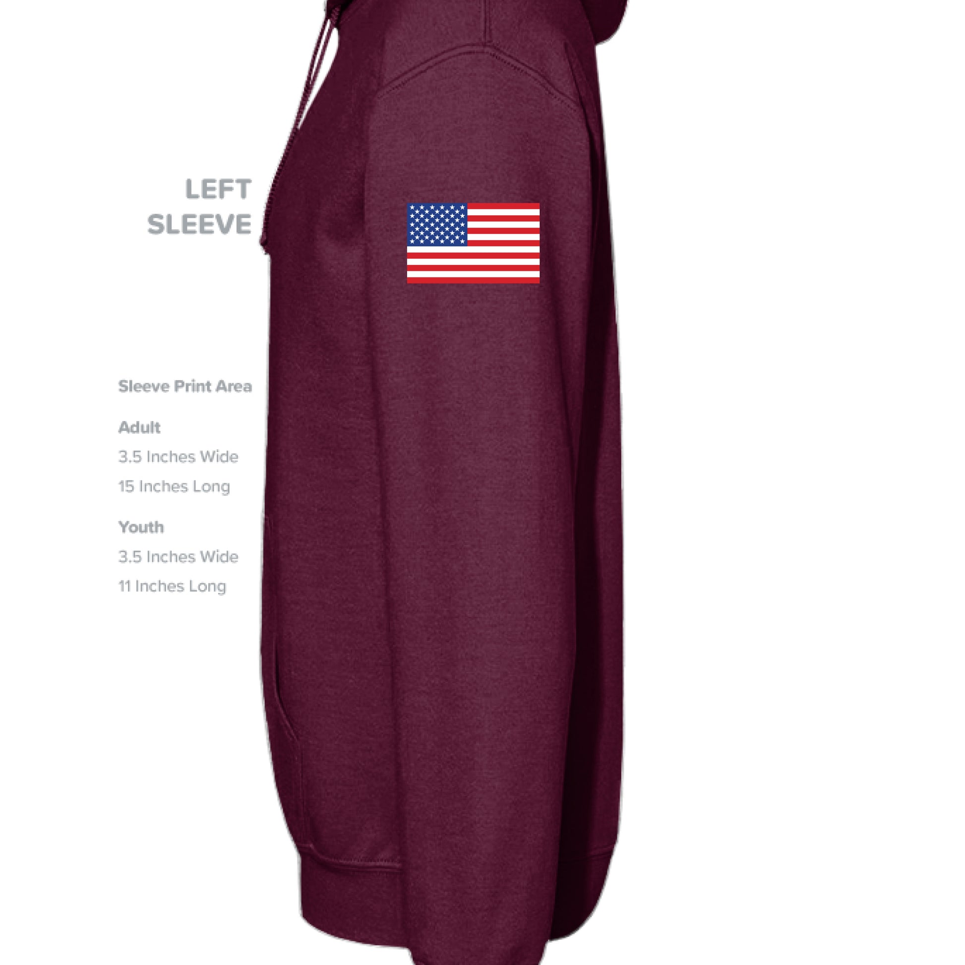 MAROON - SLEEVE_LEFT