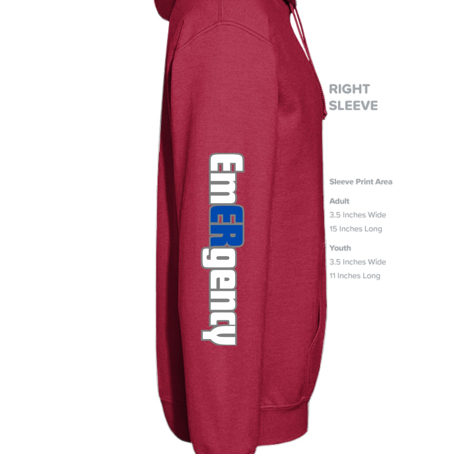 CHERRY RED - SLEEVE_RIGHT