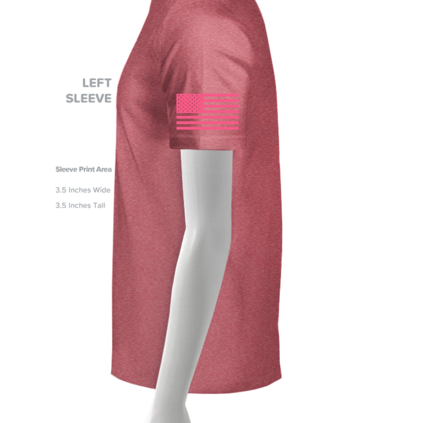HEATHER RED - SLEEVE_LEFT