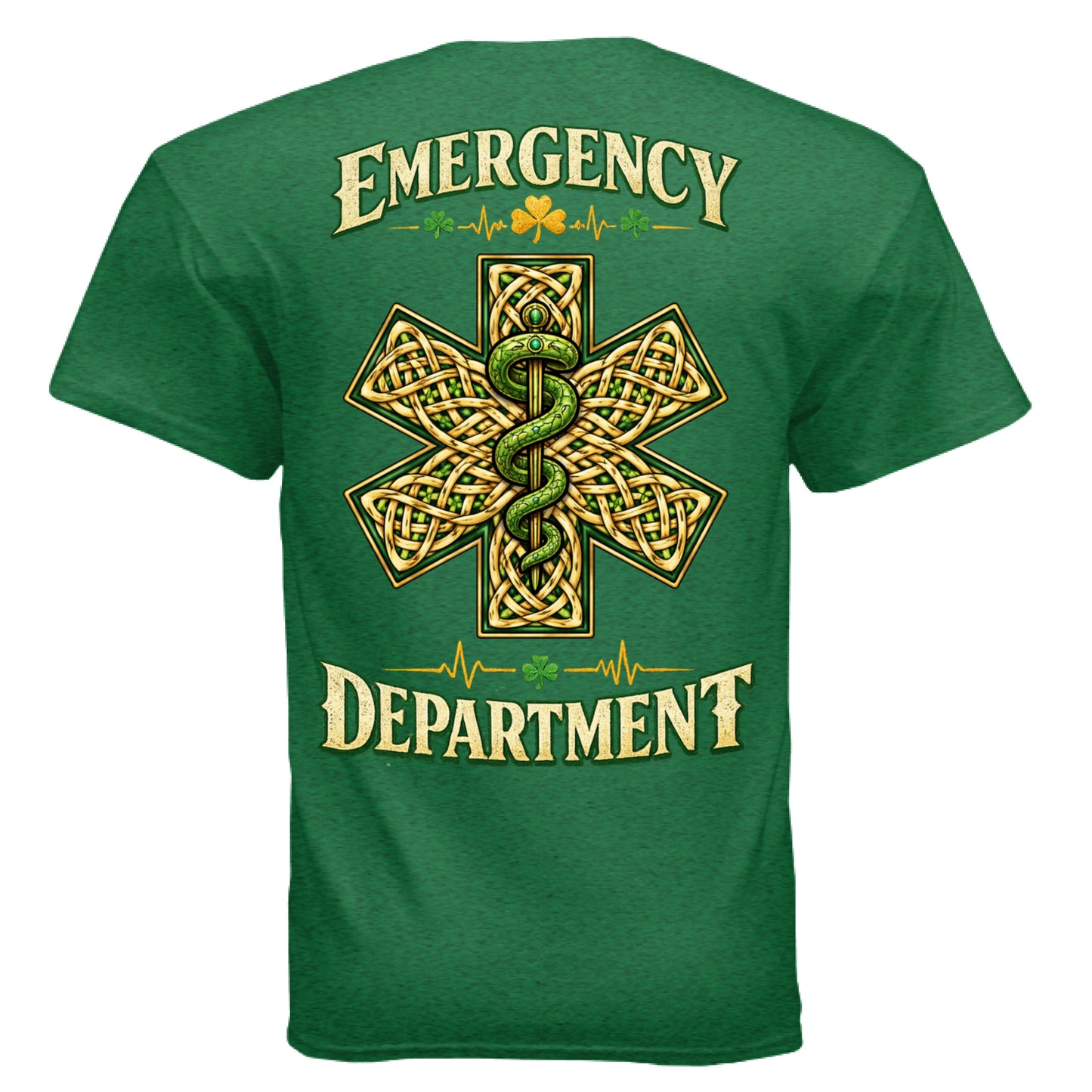 ANTIQUE IRISH GREEN - BACK